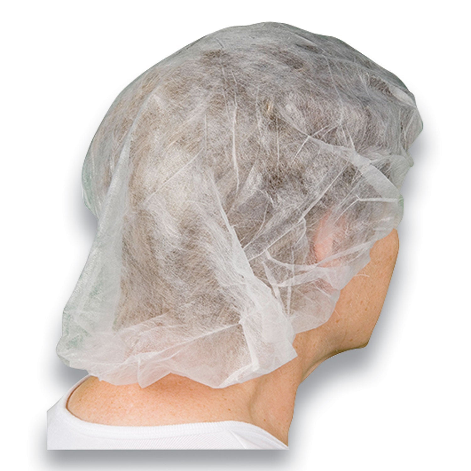 AMBITEX® BC Series Bouffant Caps, 24", White, 1,000/Carton