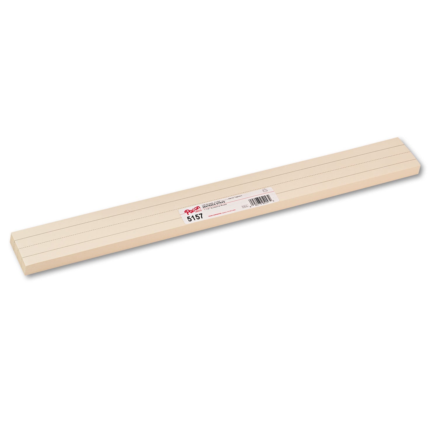 Pacon® Sentence Strips, 24 X 3, Manila, 100/pack