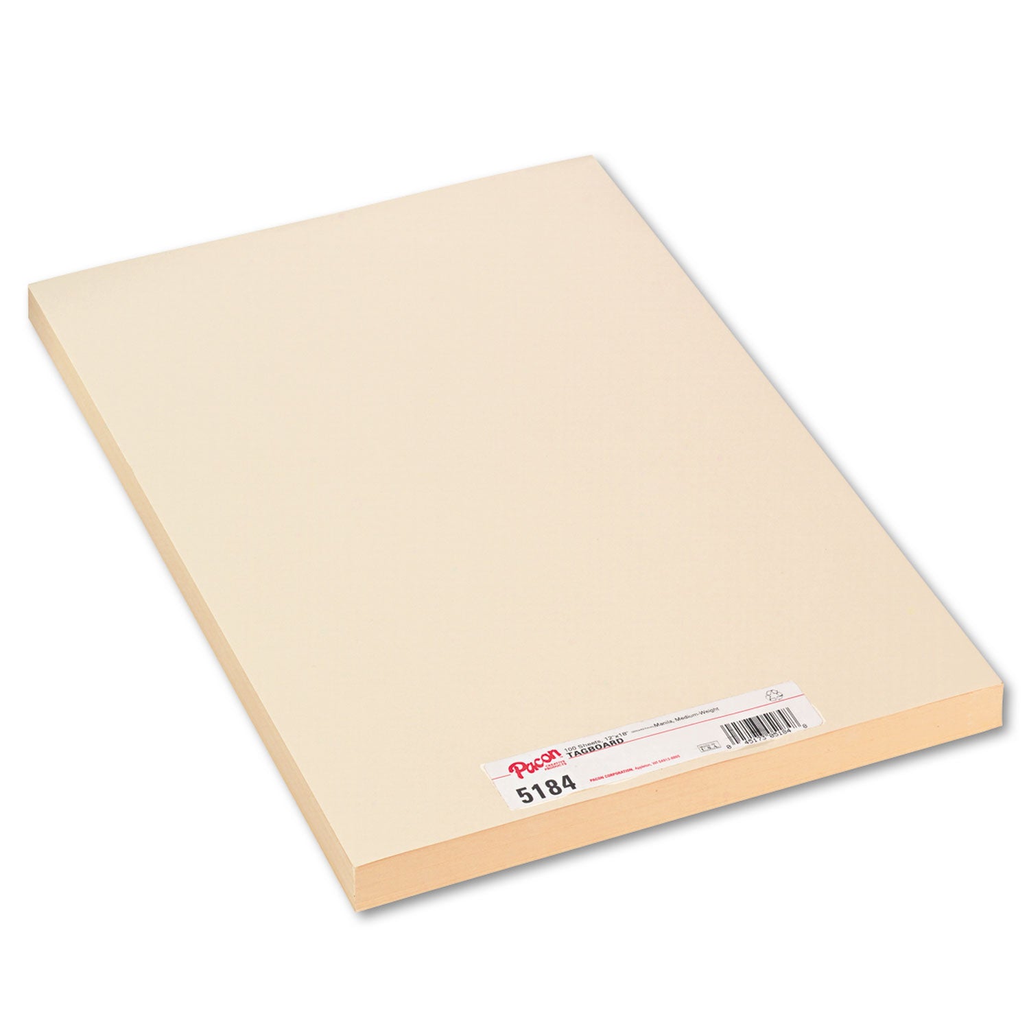 Pacon Medium Weight Tagboard | 12x18 Manila