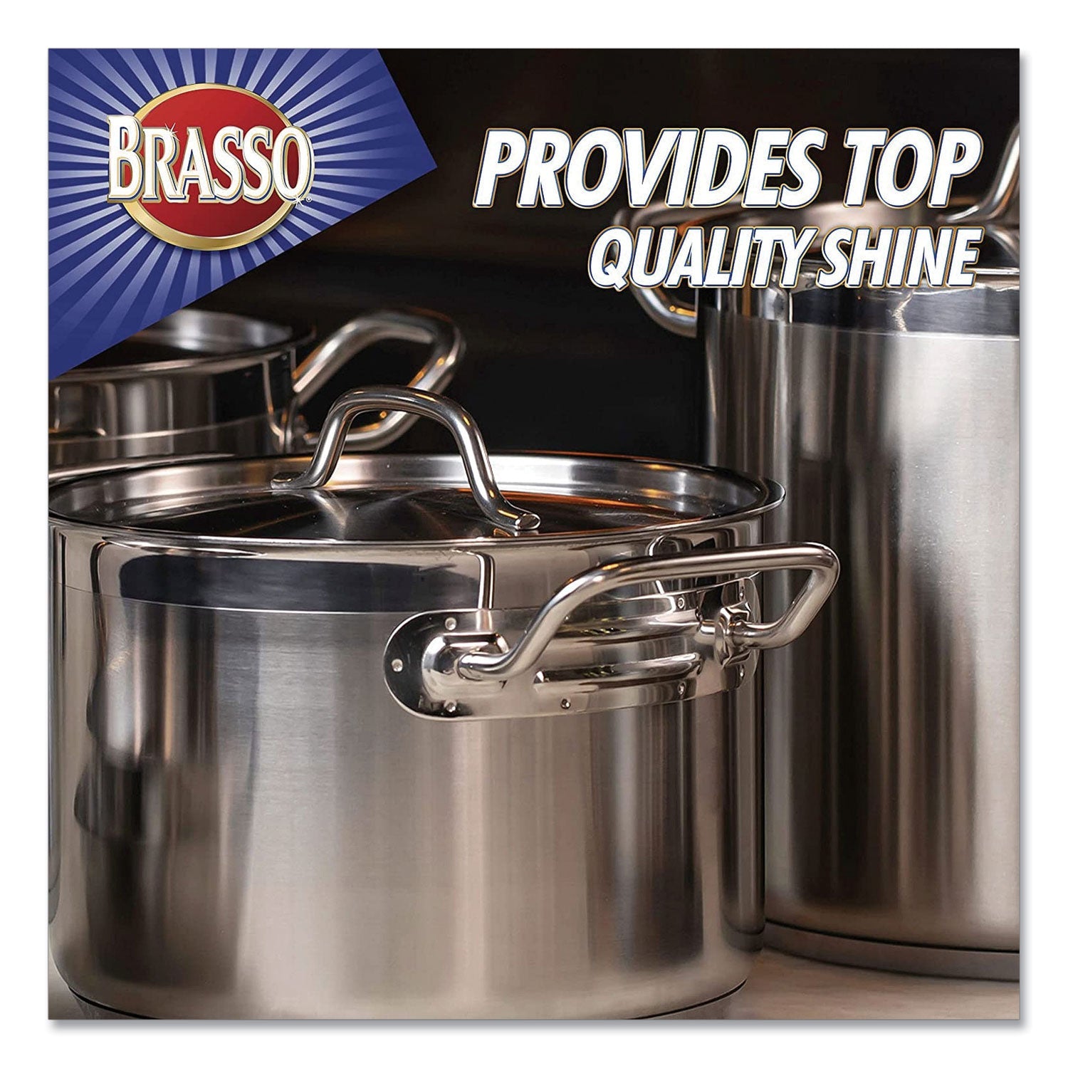 BRASSO® Metal Surface Polish, 8 Oz Bottle