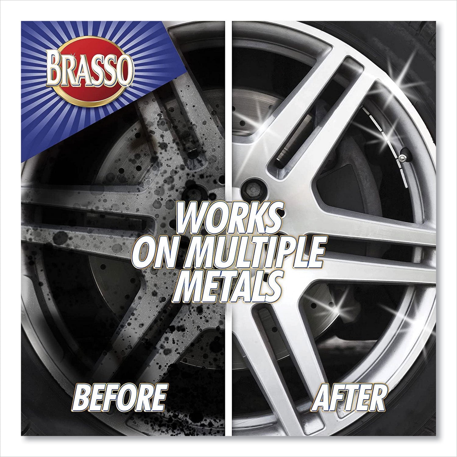 BRASSO® Metal Surface Polish, 8 Oz Bottle