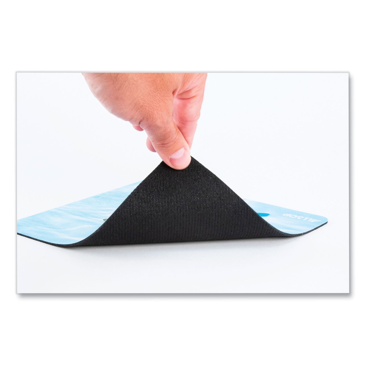 Allsop® Naturesmart Mouse Pad, 8.5 x 8, Raindrops Design