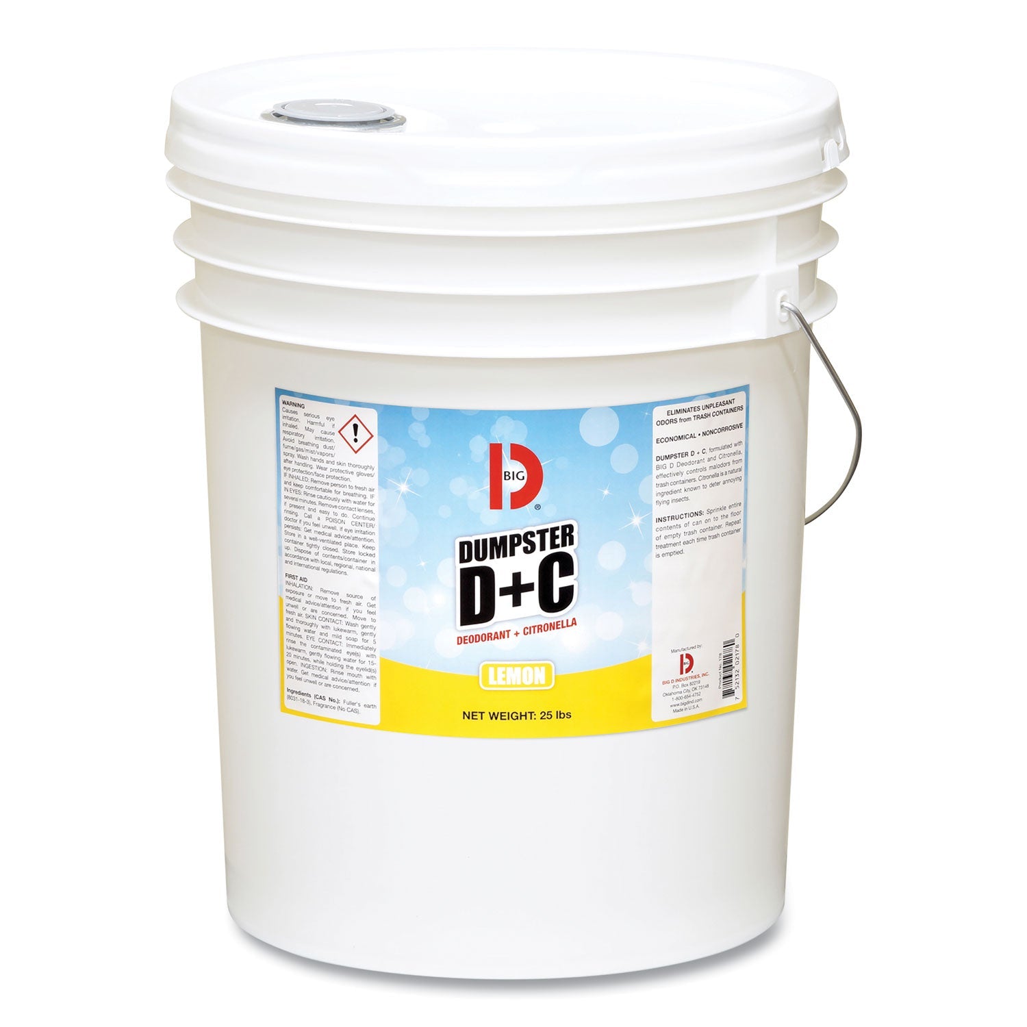 Dumpster D Plus C | 25 Lb Bucket, Neutral