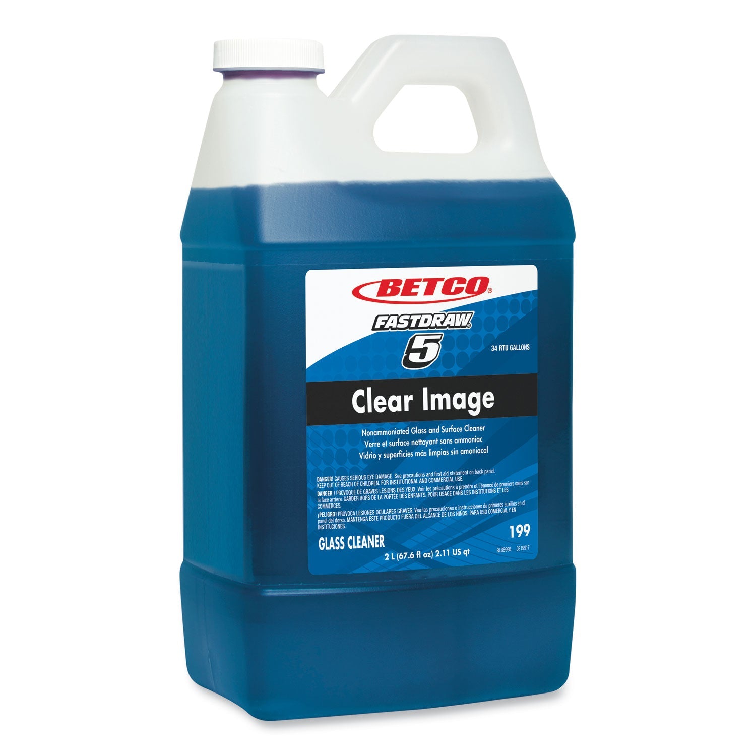 Clear Image Glass Cleaner | Betco® Rain Fresh 67oz