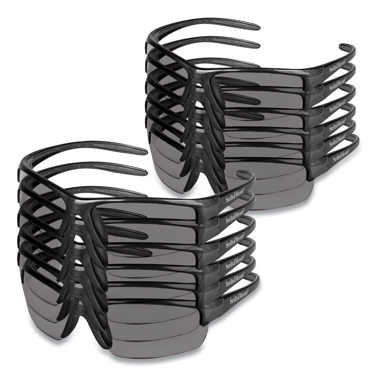 KleenGuard™ Equalizer Safety Glasses, Gunmetal Frame, Smoke Lens, 12/Box - Bloom Skins