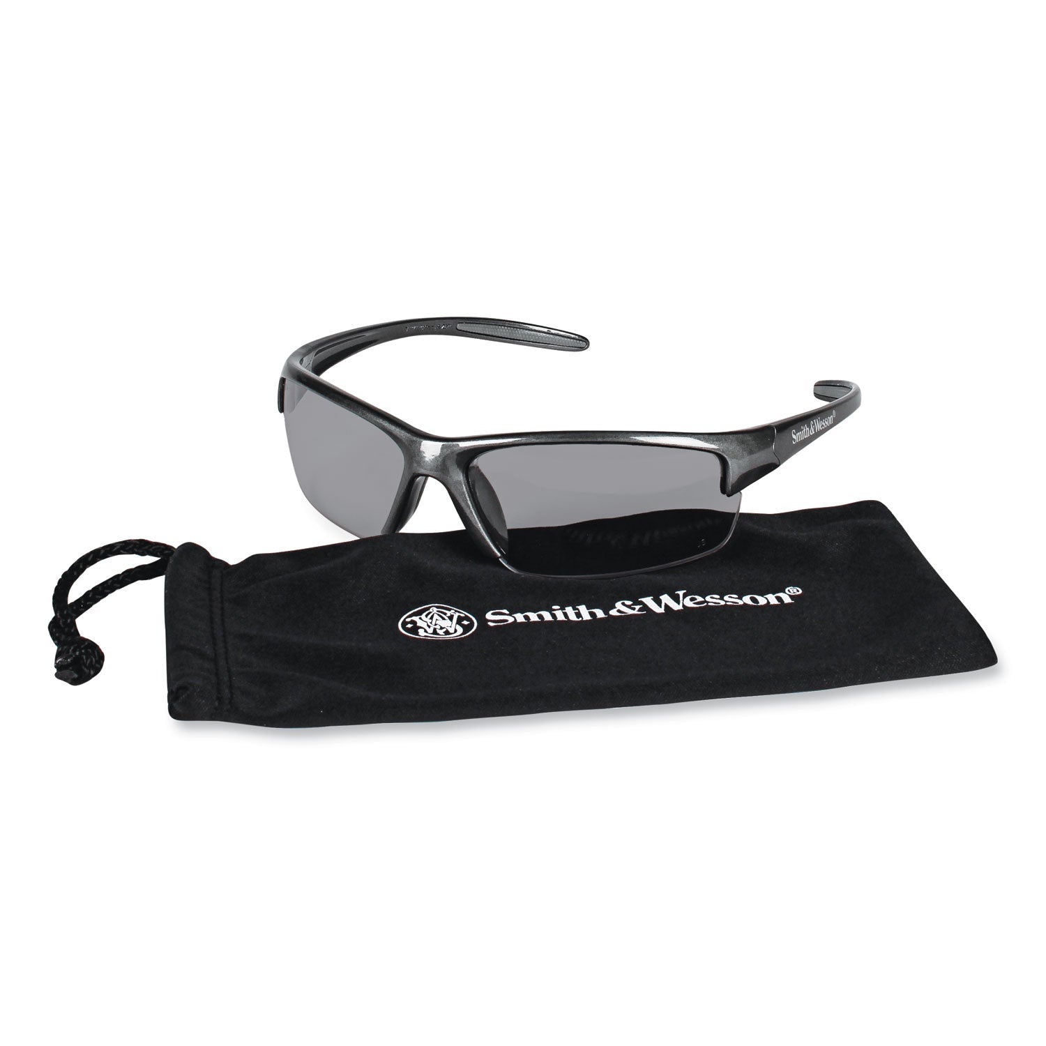 KleenGuard™ Equalizer Safety Glasses, Gunmetal Frame, Smoke Lens, 12/Box - Bloom Skins