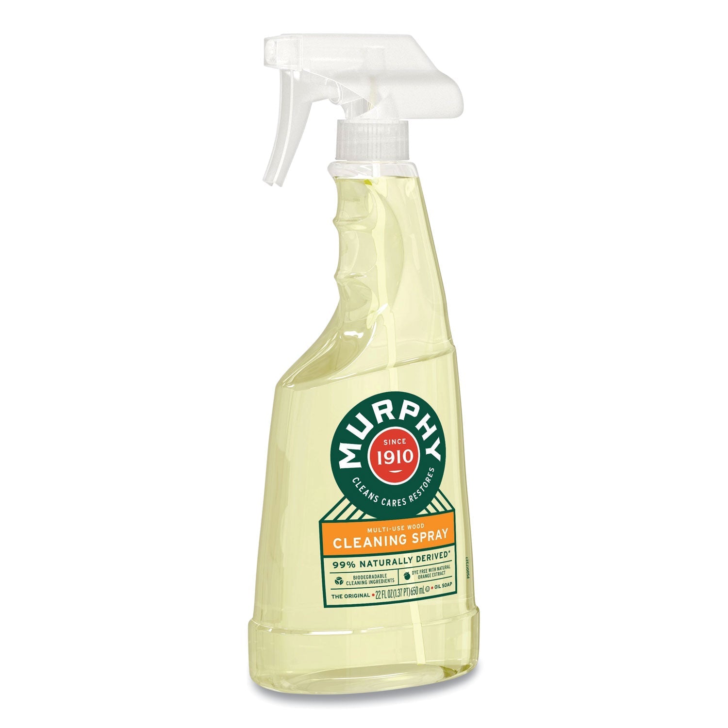 Murphy® Oil Soap Spray Formula, All-Purpose, Orange, 22 Oz Spray Bottle, 9/carton