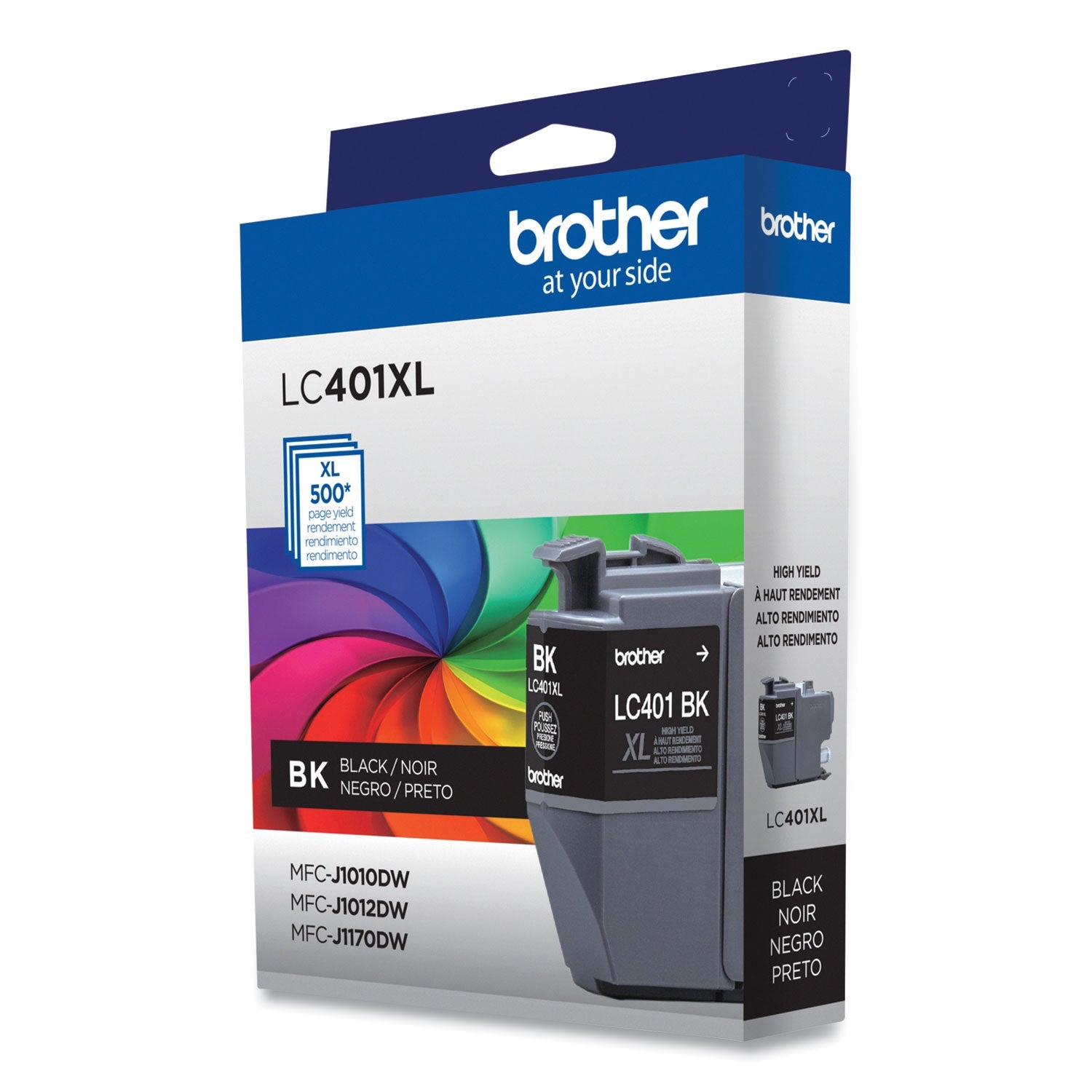 High-Yield Ink | 500 Page-Yield | Black | LC401XLBK