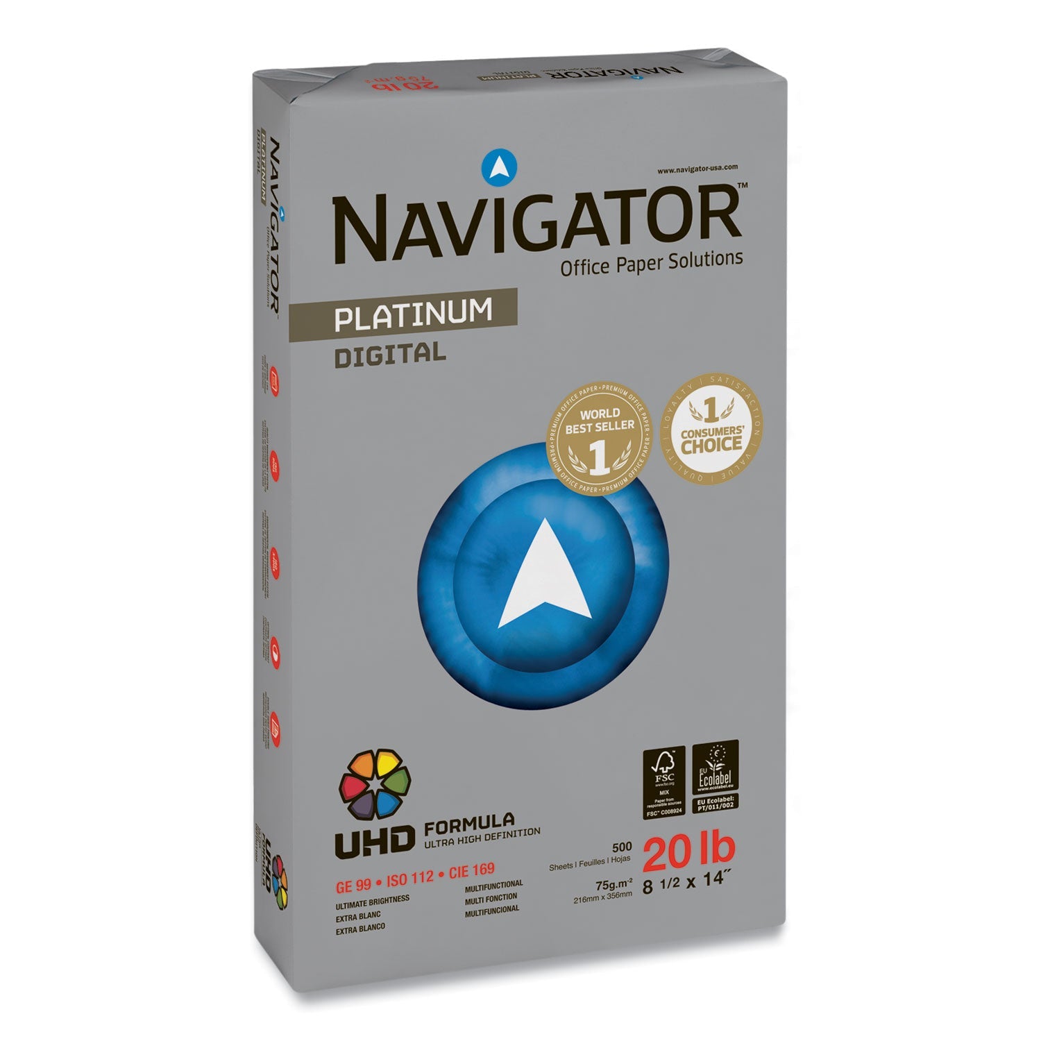 Navigator Platinum Paper | 20lb, 99-B, Legal