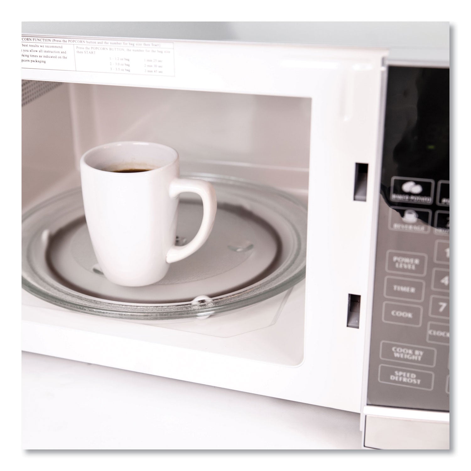 Avanti 1.1 Cubic Foot Capacity Stainless Steel Touch Microwave Oven, 1,000 Watts - Bloom Skins