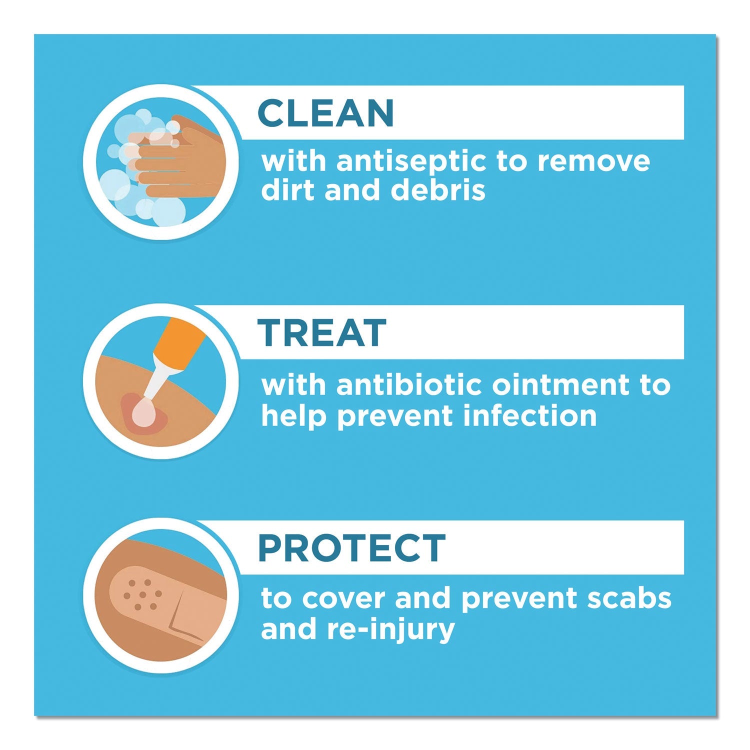 BAND-AID® Plastic Adhesive Bandages, 0.75 X 3, 60/box