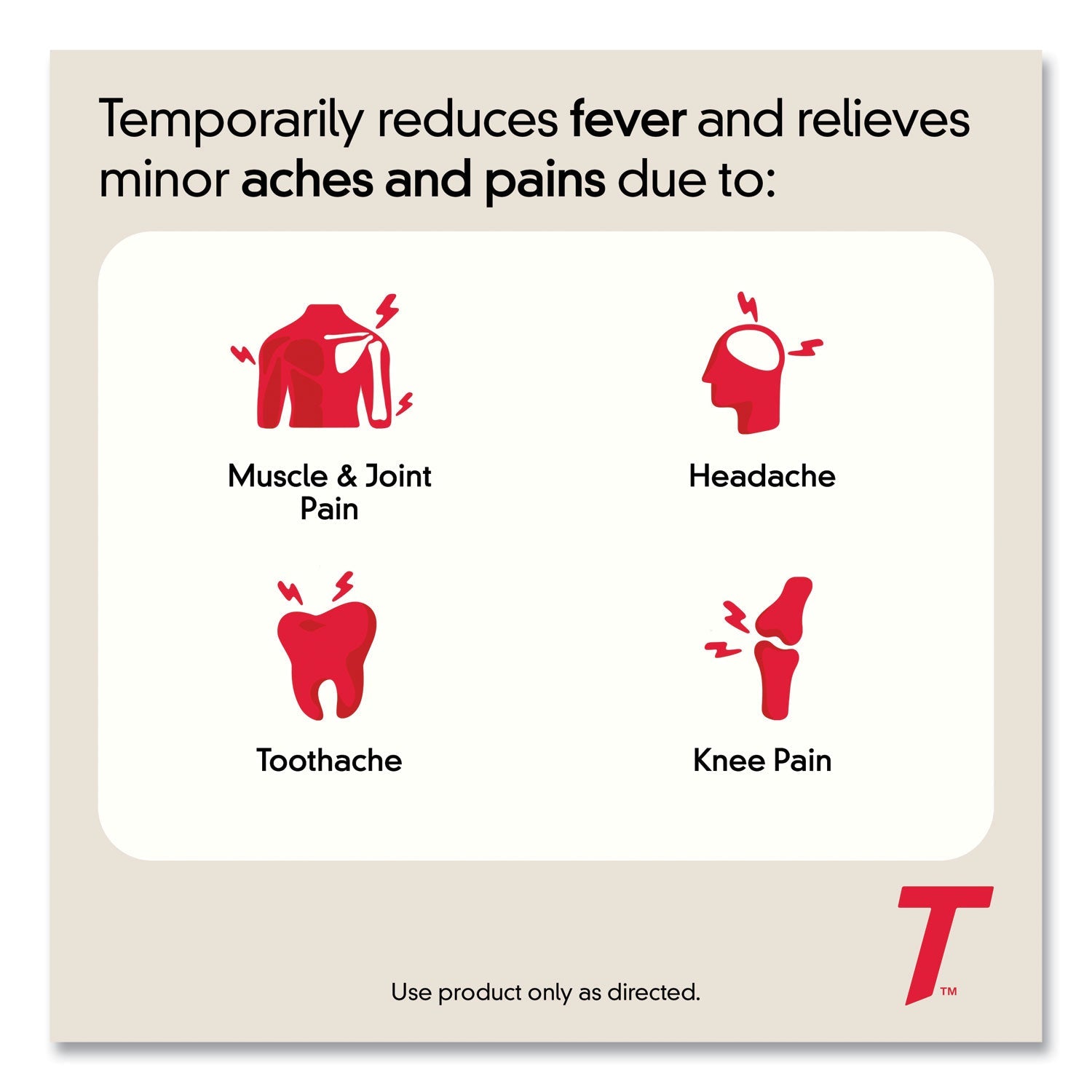 Tylenol® Extra Strength Caplets, Two-Pack, 50 Packs/box