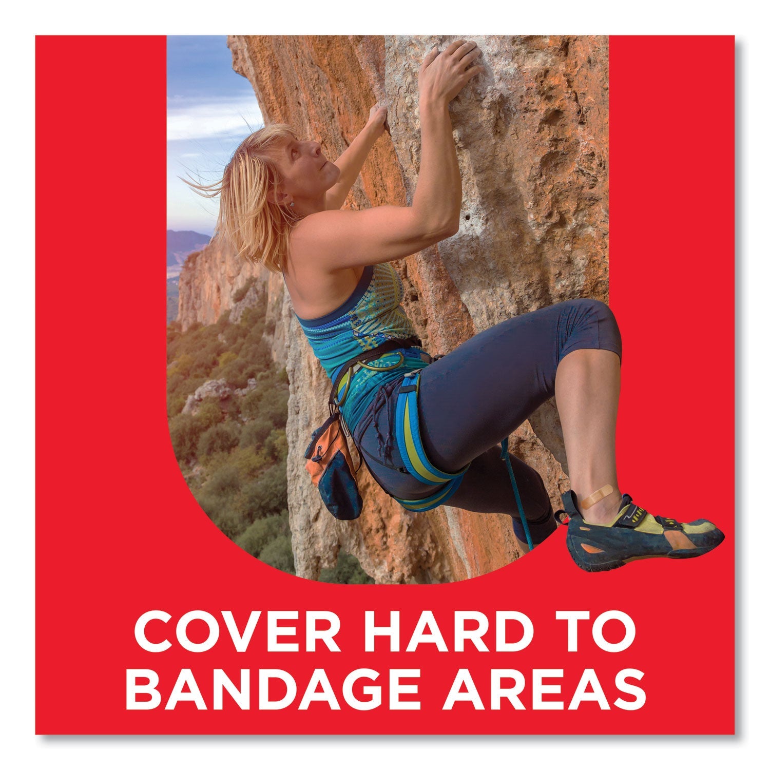 BAND-AID® Plastic Adhesive Bandages, 0.75 X 3, 60/box