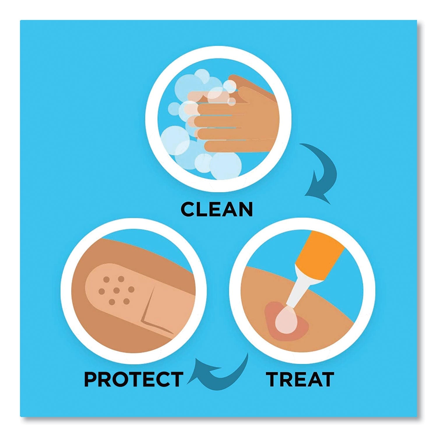 BAND-AID® Flexible Fabric Extra Large Adhesive Bandages, 1.75 X 4, 10/box