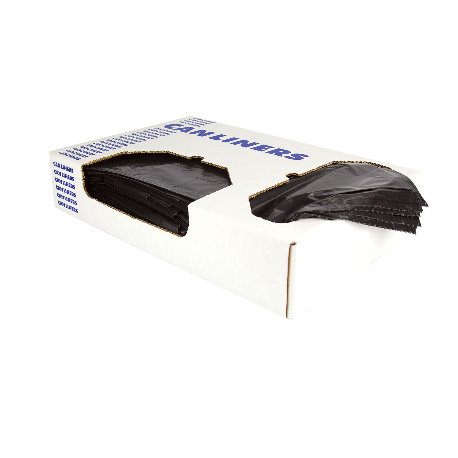 Linear Low-Density Can Liners | 45 Gal, Black