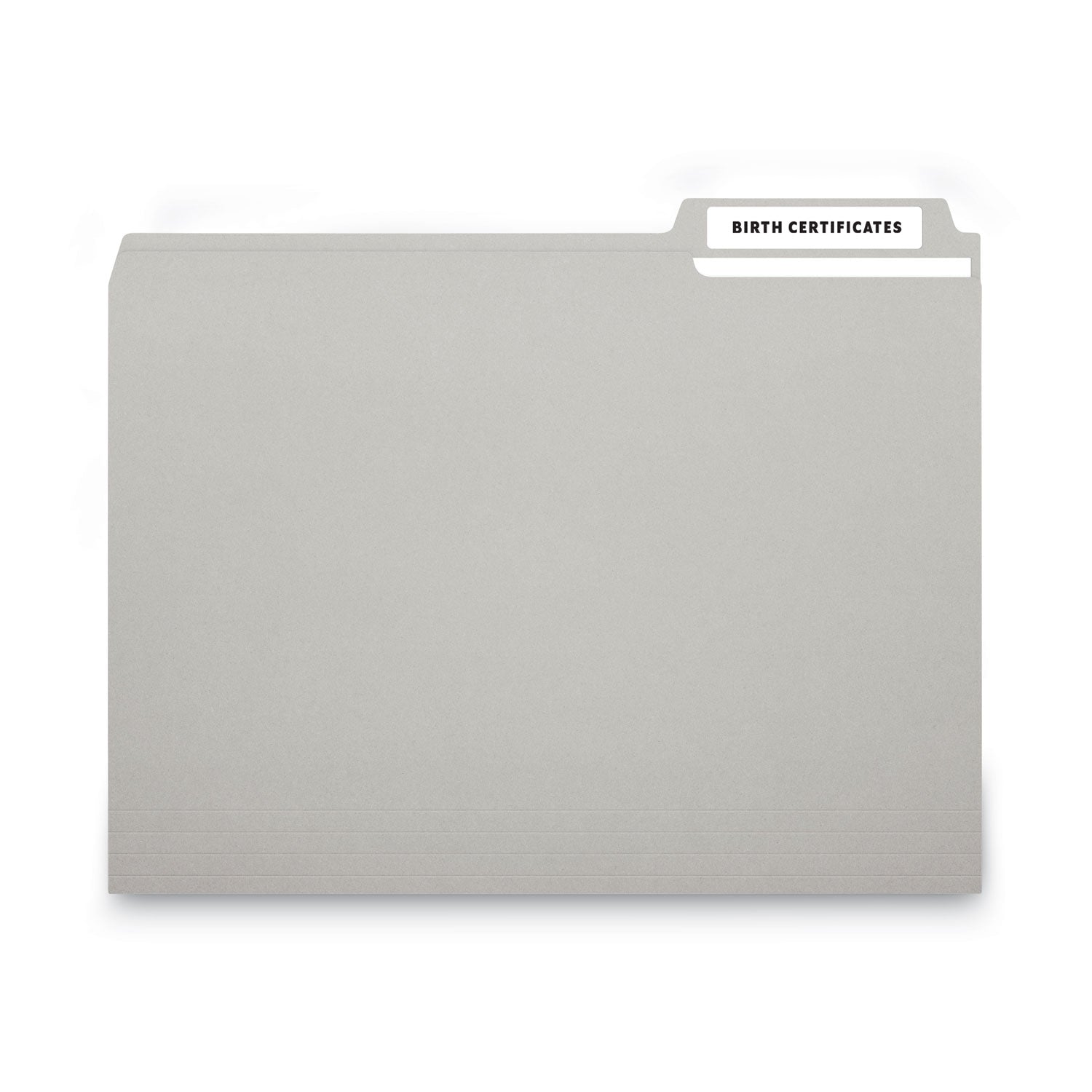 MACO® Cover-All Opaque File Folder Labels, Inkjet/laser Printers, 0.66 X 3.44, White, 30 Labels/sheet, 50 Sheets/box - Bloom Skins