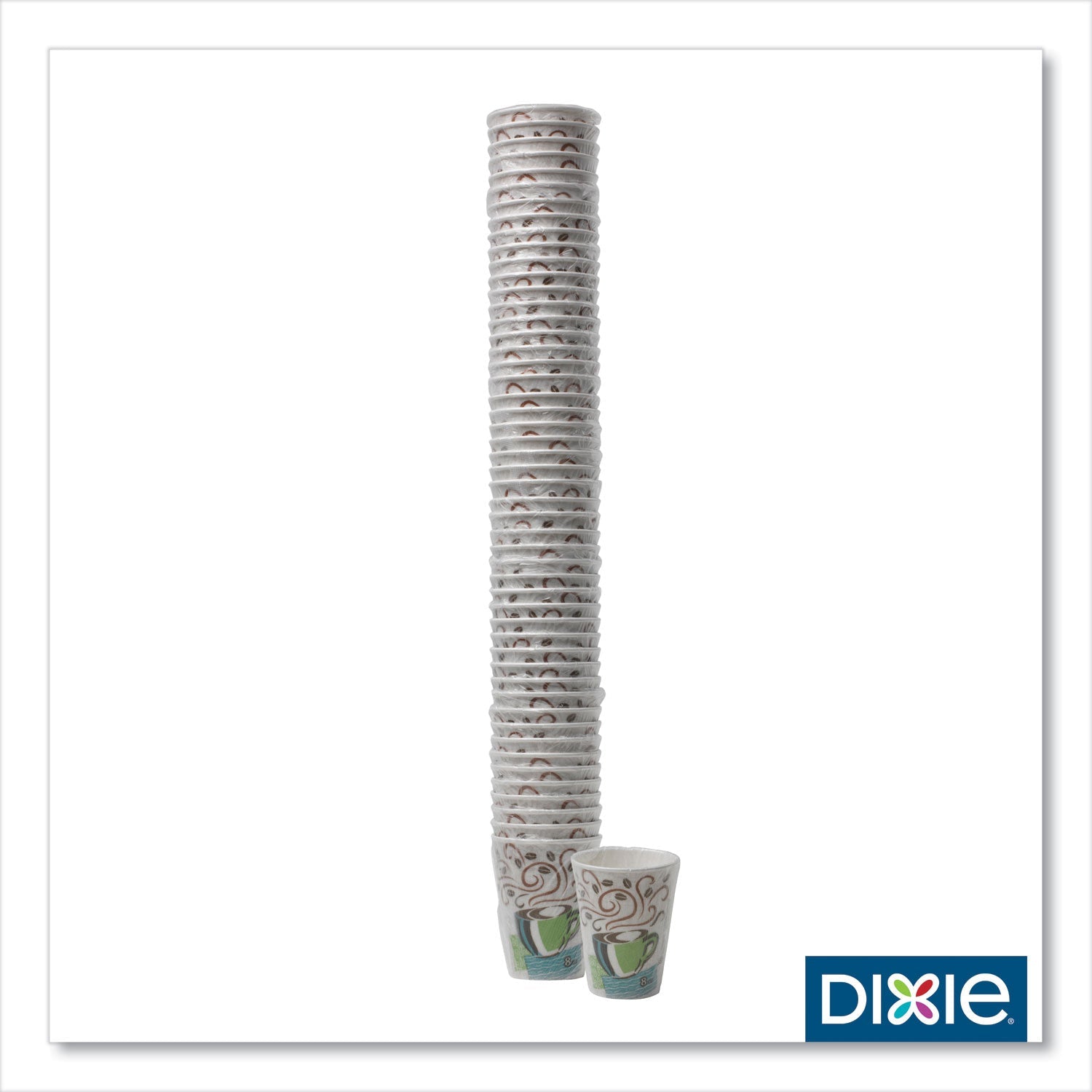 PerfecTouch Hot Cups | Dixie® 8 oz Wrapped