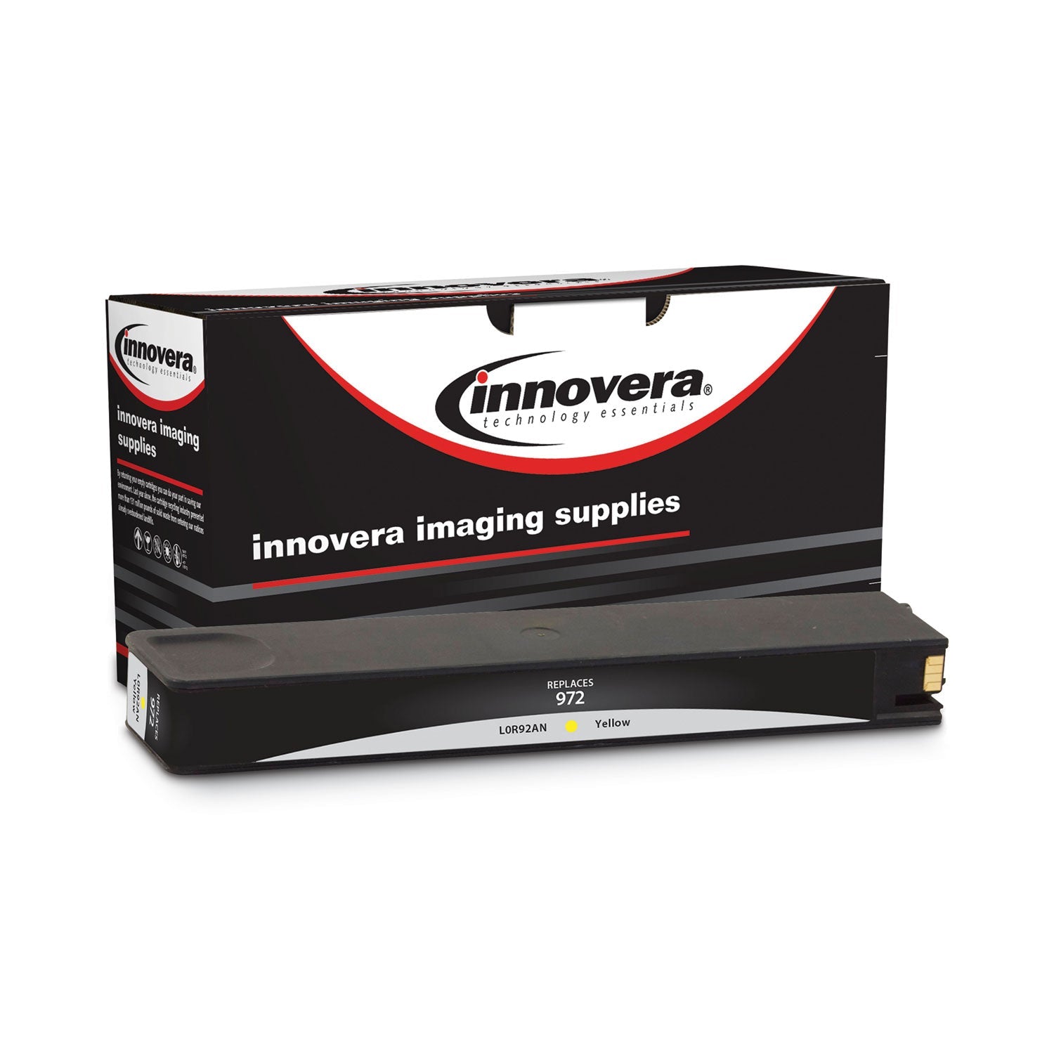 Innovera® Remanufactured Yellow Ink, Replacement for 972 (L0R92AN), 3,000 Page-Yield - Bloom Skins