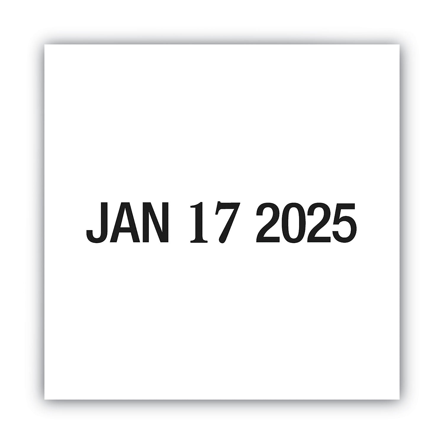 COSCO 2000PLUS® Economy Dater, Self-Inking, Black