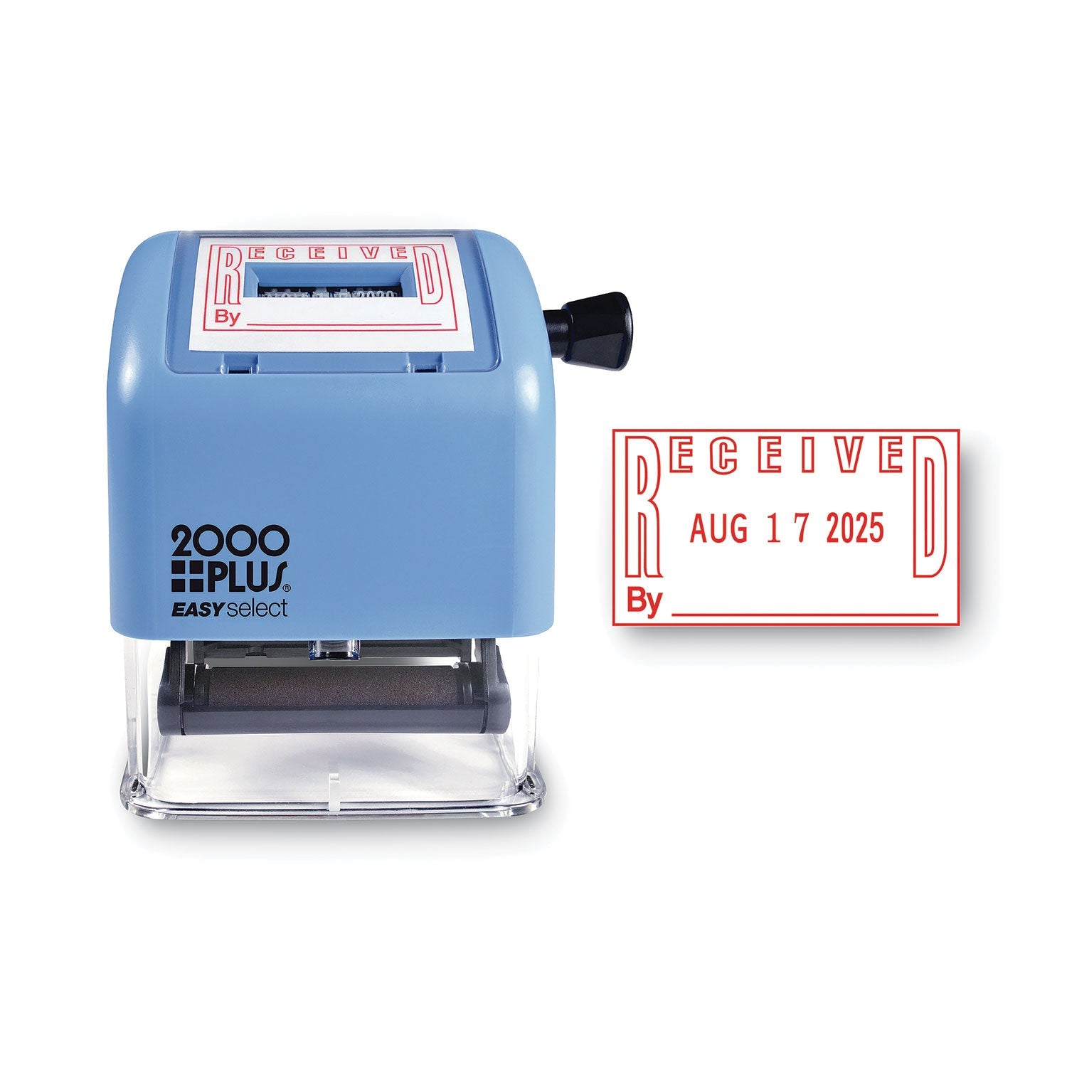 COSCO 2000PLUS® Es Dater, Received + Date, 1 X 1.81, Red