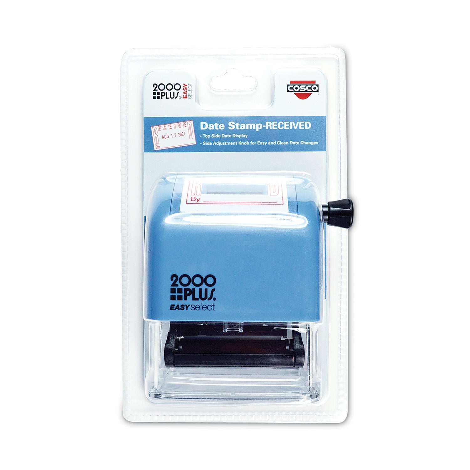 COSCO 2000PLUS® Es Dater, Received + Date, 1 X 1.81, Red