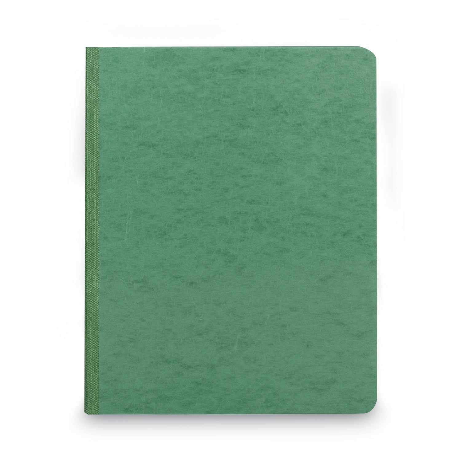Smead Prong Fastener Premium Pressboard Report Cover, Two-Piece Prong Fastener, 3" Capacity, 8.5 X 11, Green/green