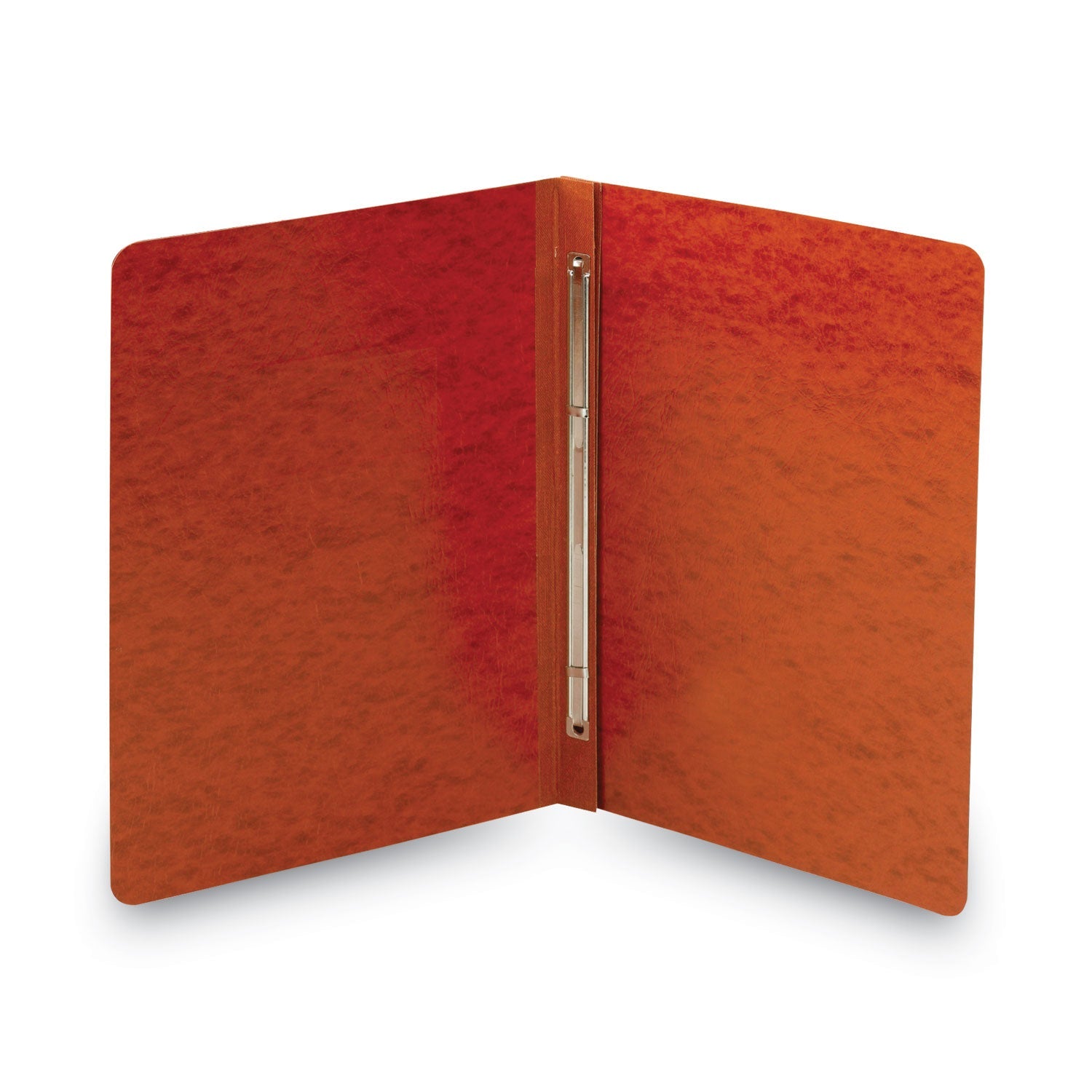 Smead Prong Fastener Premium Pressboard Report Cover, Two-Piece Prong Fastener, 3" Capacity, 8.5 X 11, Red/red