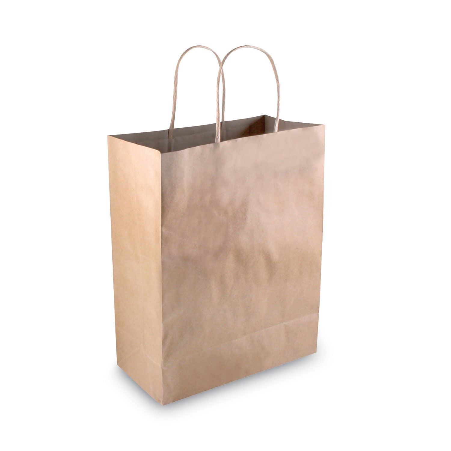 Premium Shopping Bags | Brown Paper, 50-Pack