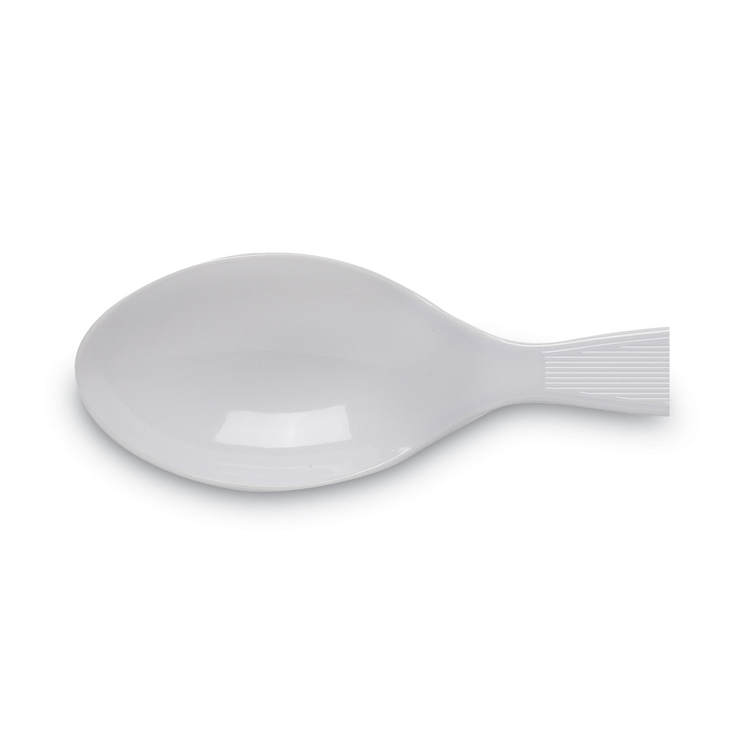Dixie® Plastic Cutlery, Heavy Mediumweight Spoon, White, 1,000/Carton