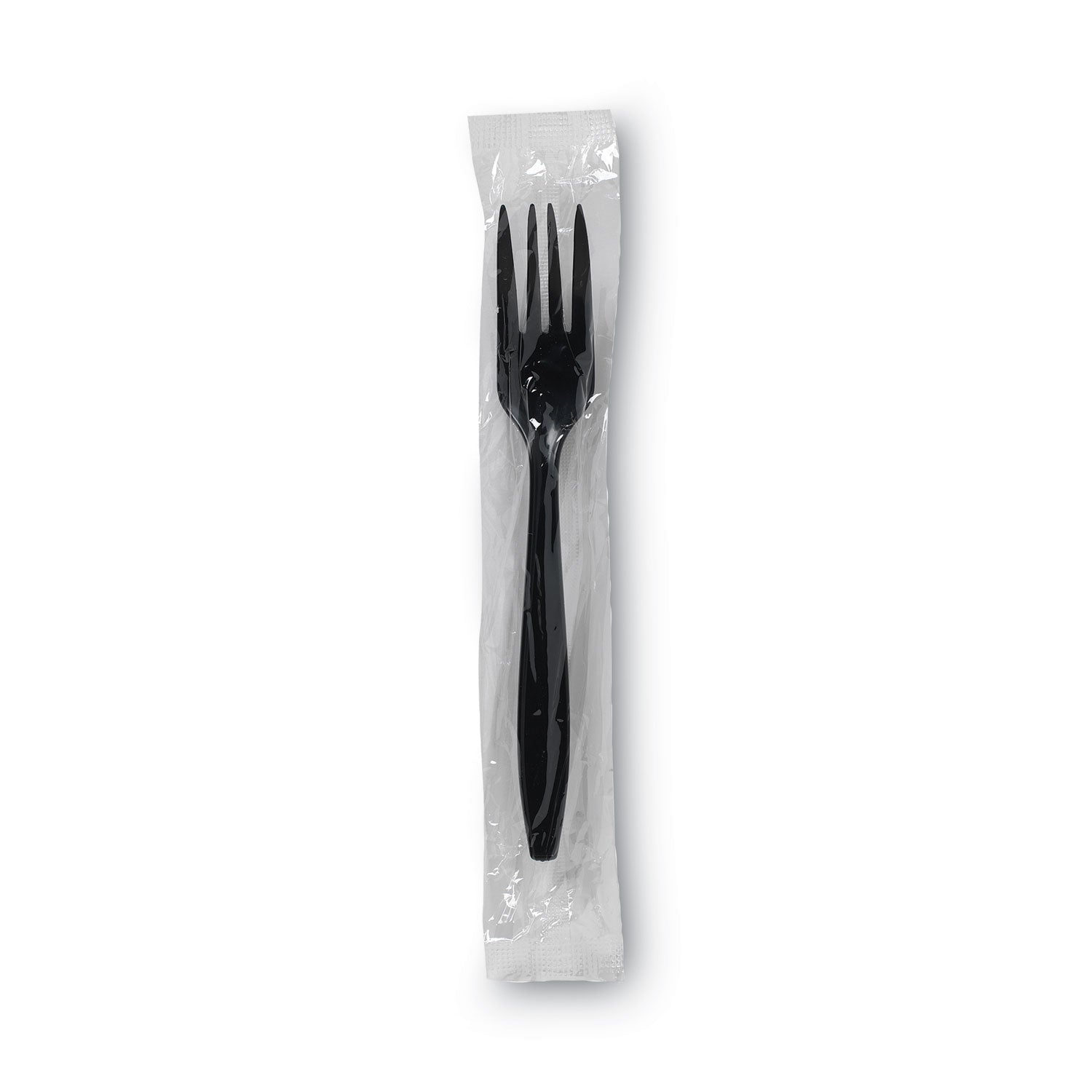 Individually Wrapped Heavyweight Forks | Black