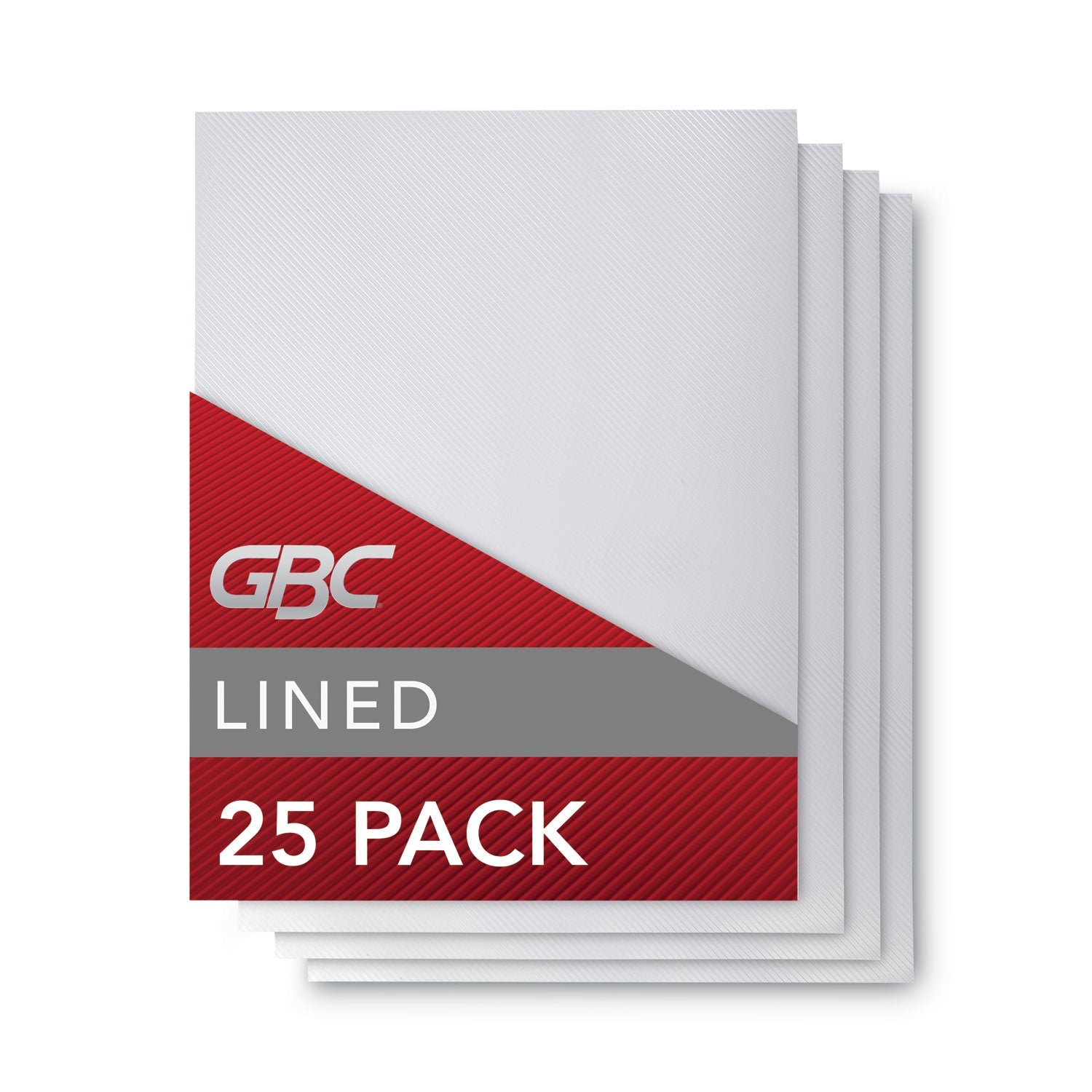 Design View Poly Presentation Covers | Clear Lined