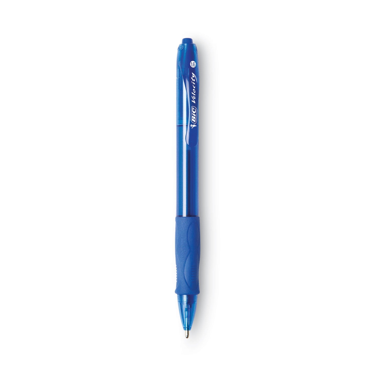 BIC® GLIDE Bold Ballpoint Pen Value Pack, Retractable, Bold 1.6 mm, Blue Ink, Translucent Blue Barrel, 36/Pack