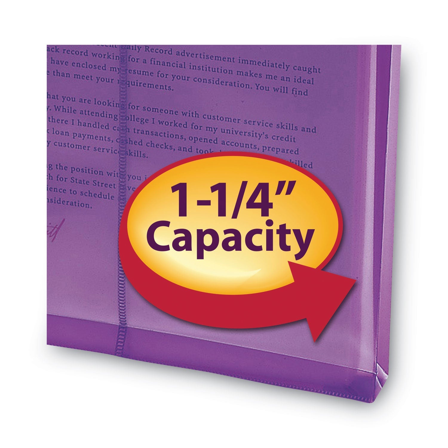 Smead Poly String and Button Interoffice Envelopes, Open-End (Vertical), 9.75 x 11.63, Transparent Purple, 5/Pack - Bloom Skins