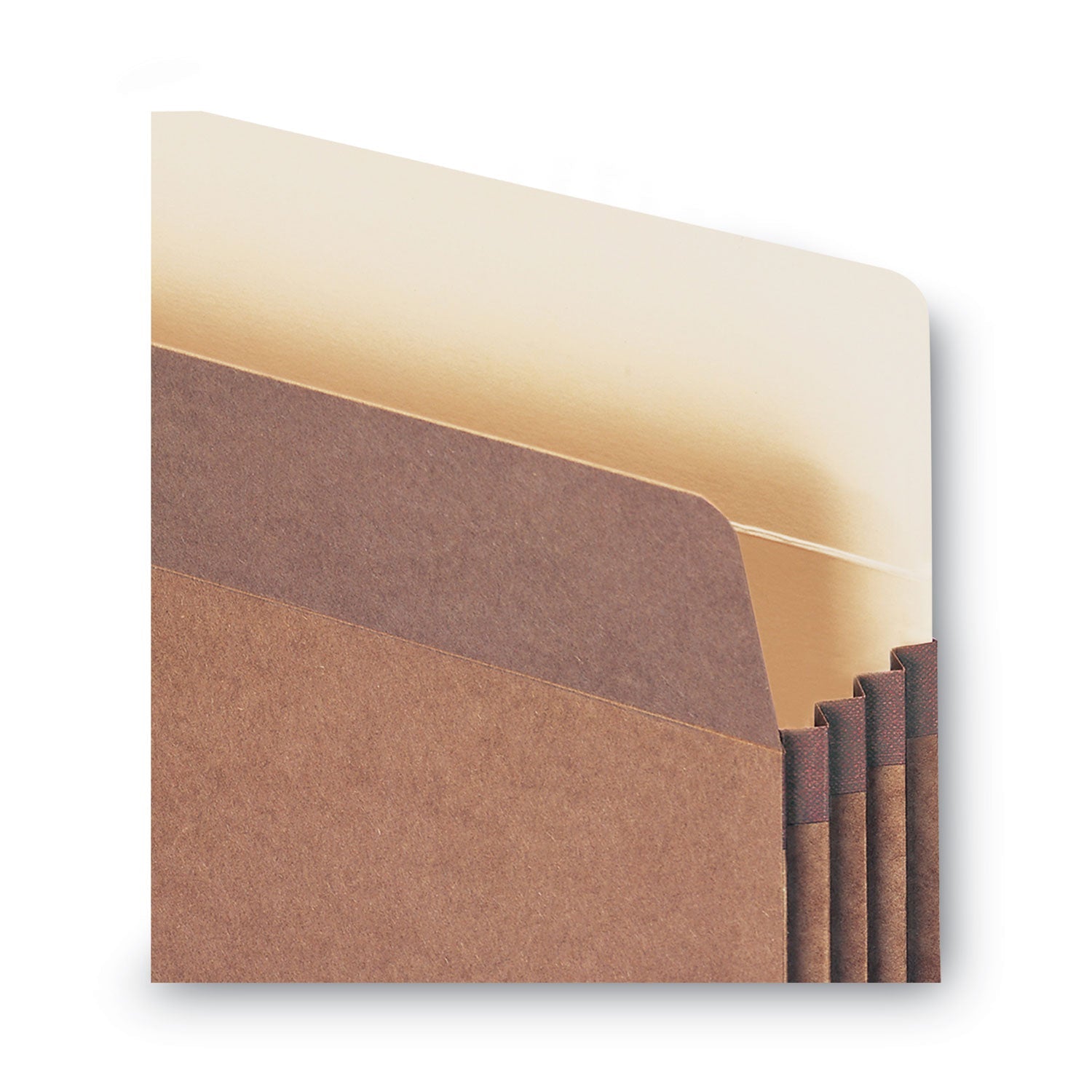 Smead Redrope Drop Front File Pockets, 3.5" Expansion, Legal Size, Redrope, 25/box