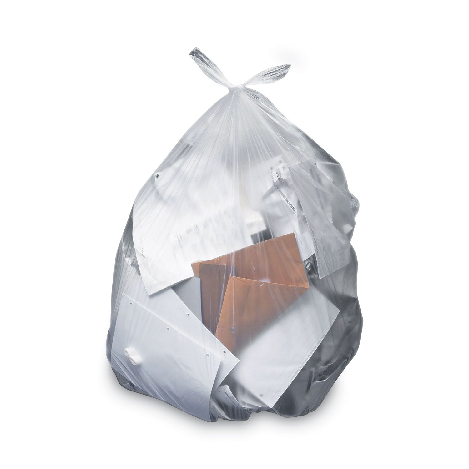 Linear Low-Density Can Liners | 60 Gal, Clear