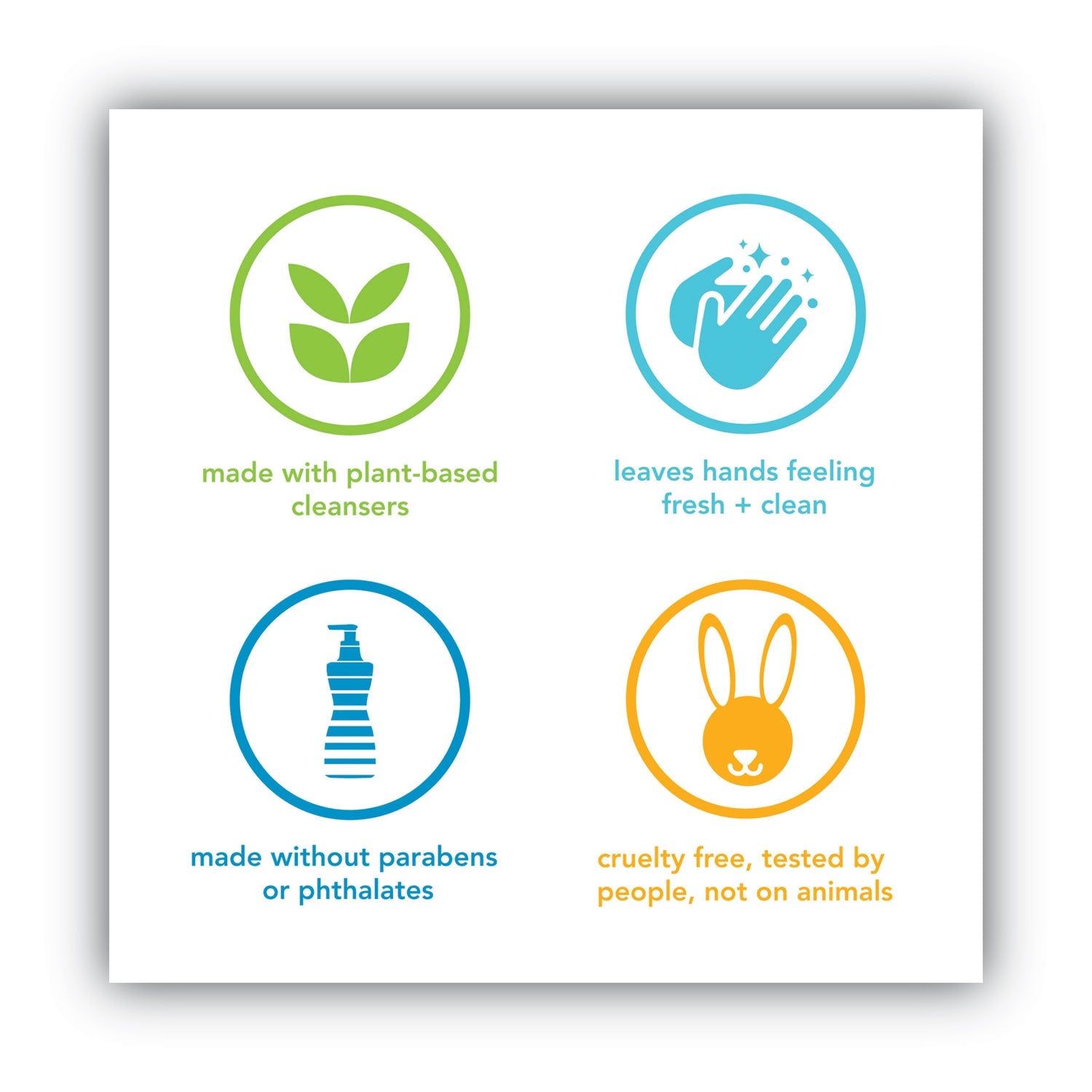 Method® Foaming Hand Wash, Orange Ginger Scent, 10 oz, 6/Carton