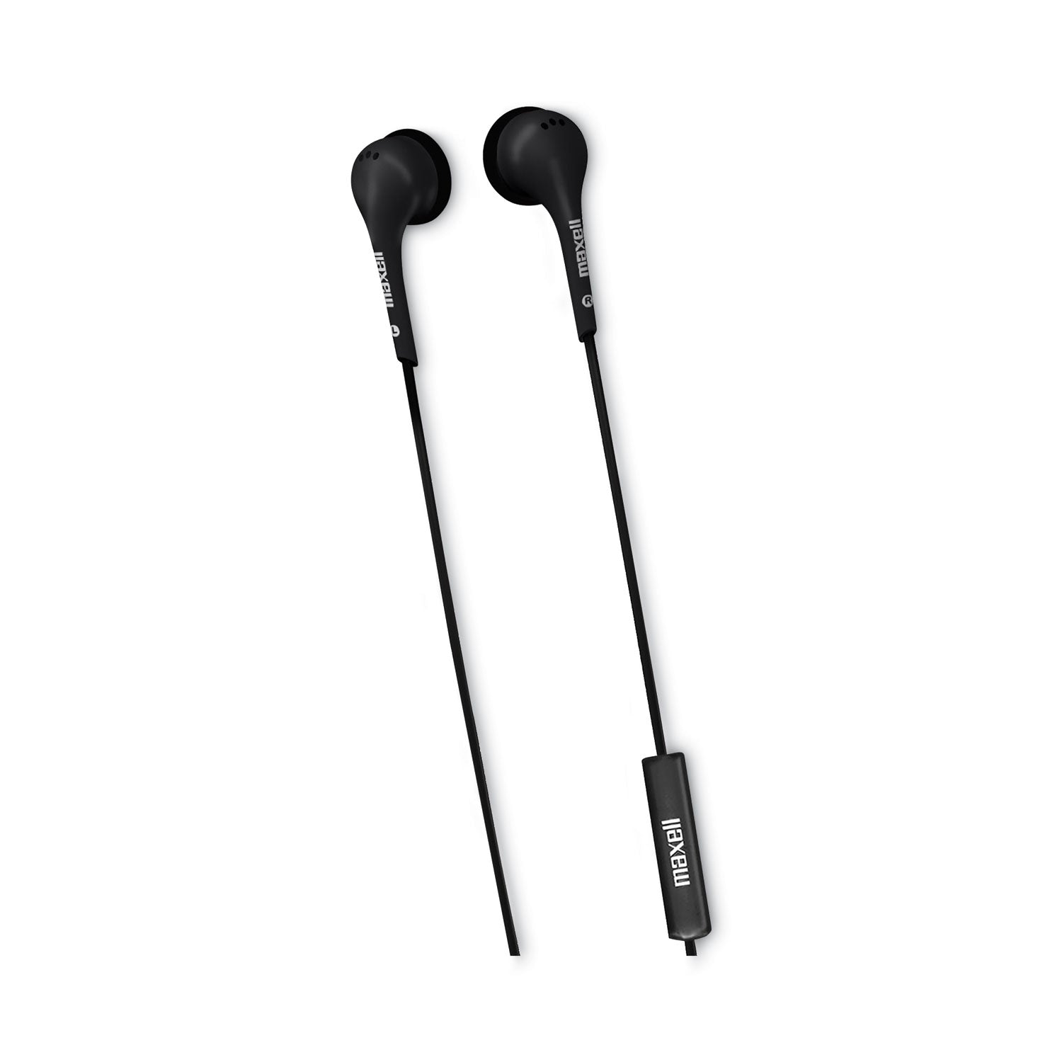EB125 Earbud with MIC | 6 ft Cord, Black