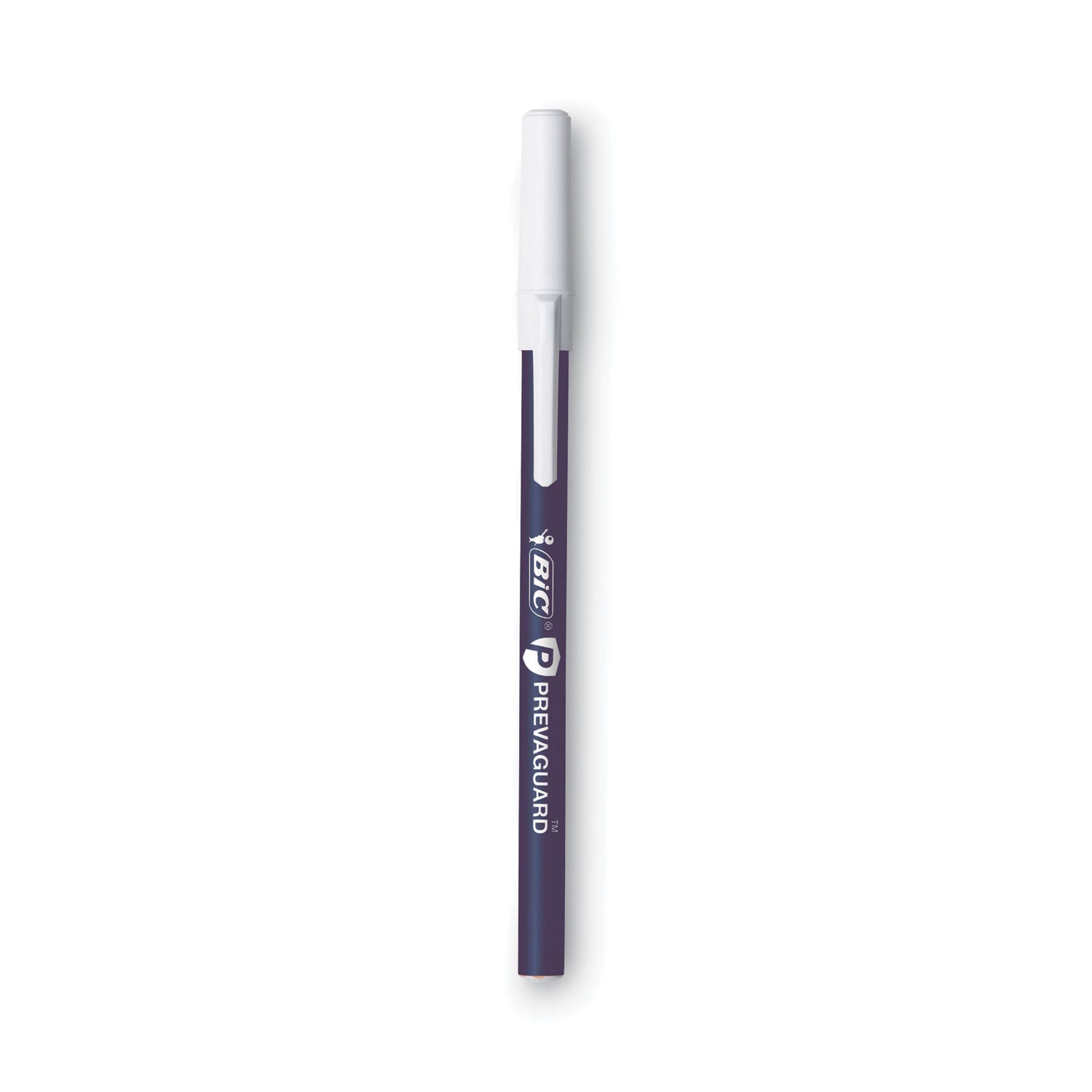 PrevaGuard Round Stic Ballpoint Pen | Blue, Dozen