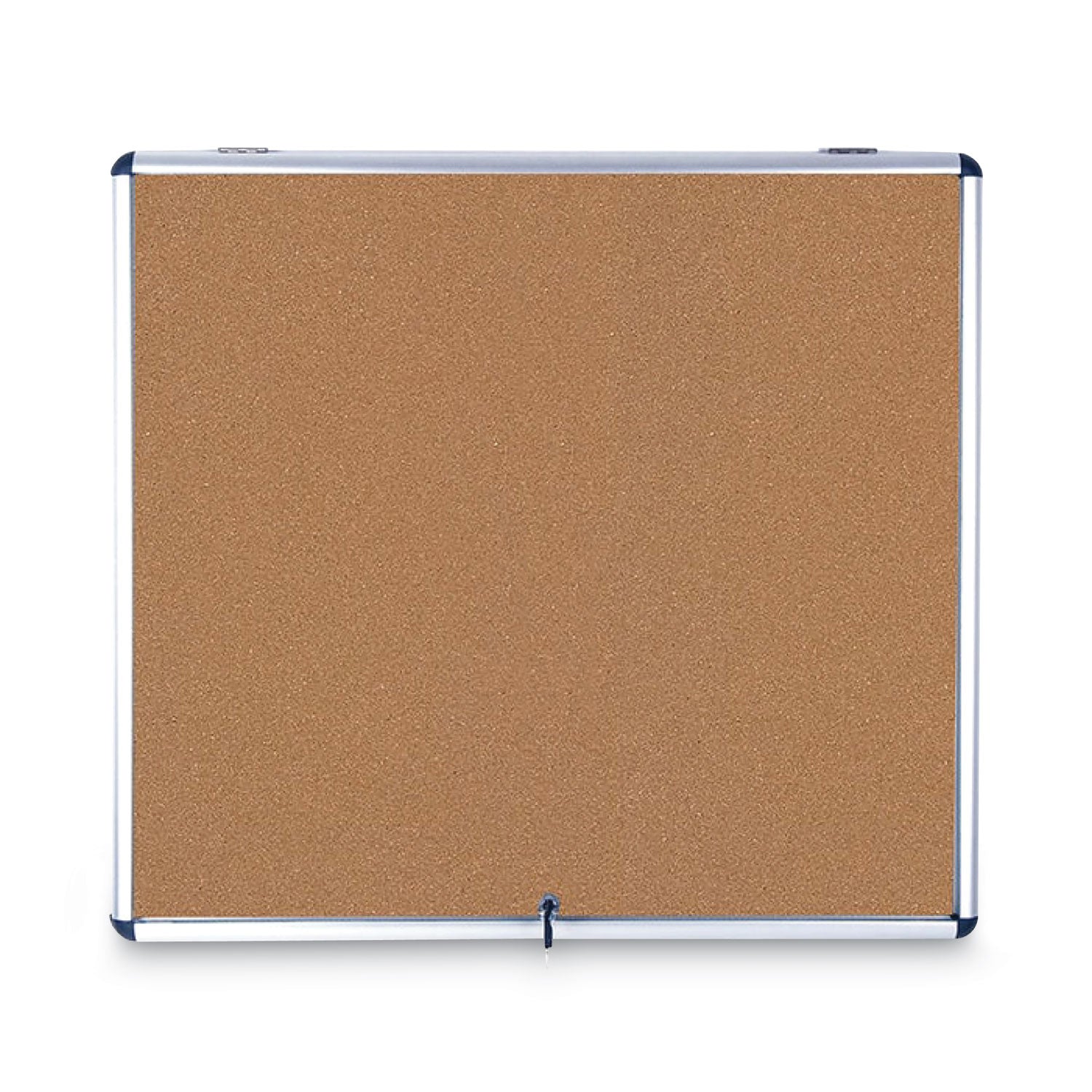 Enclosed Cork Bulletin Brd | MasterVision® Slim-Line