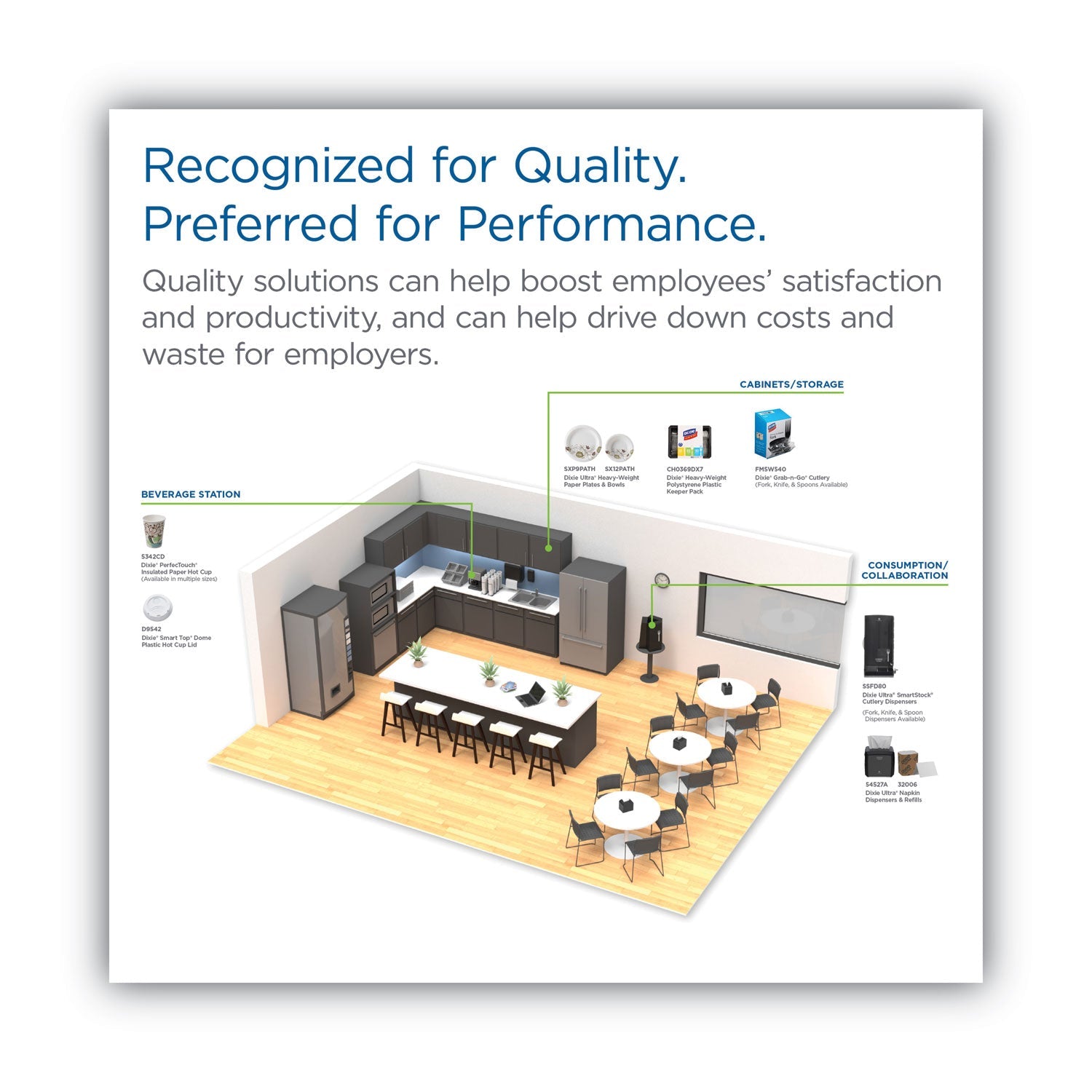 Dixie® Dome Drink-Thru Lids, Fits 10 oz to 16 oz Hot Cups, Plastic, White, 1,000/Carton