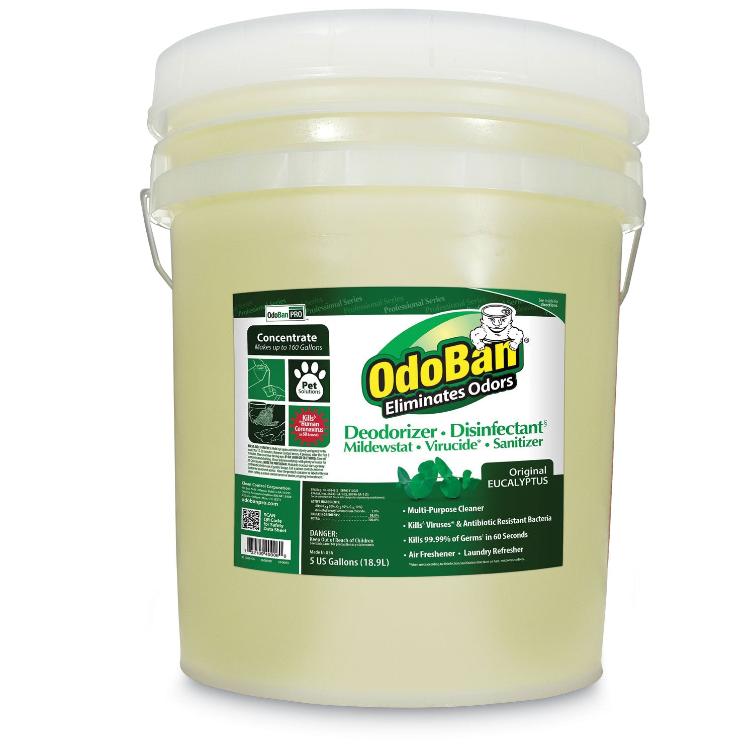Concentrated Odor Eliminator | 5 Gal Pail