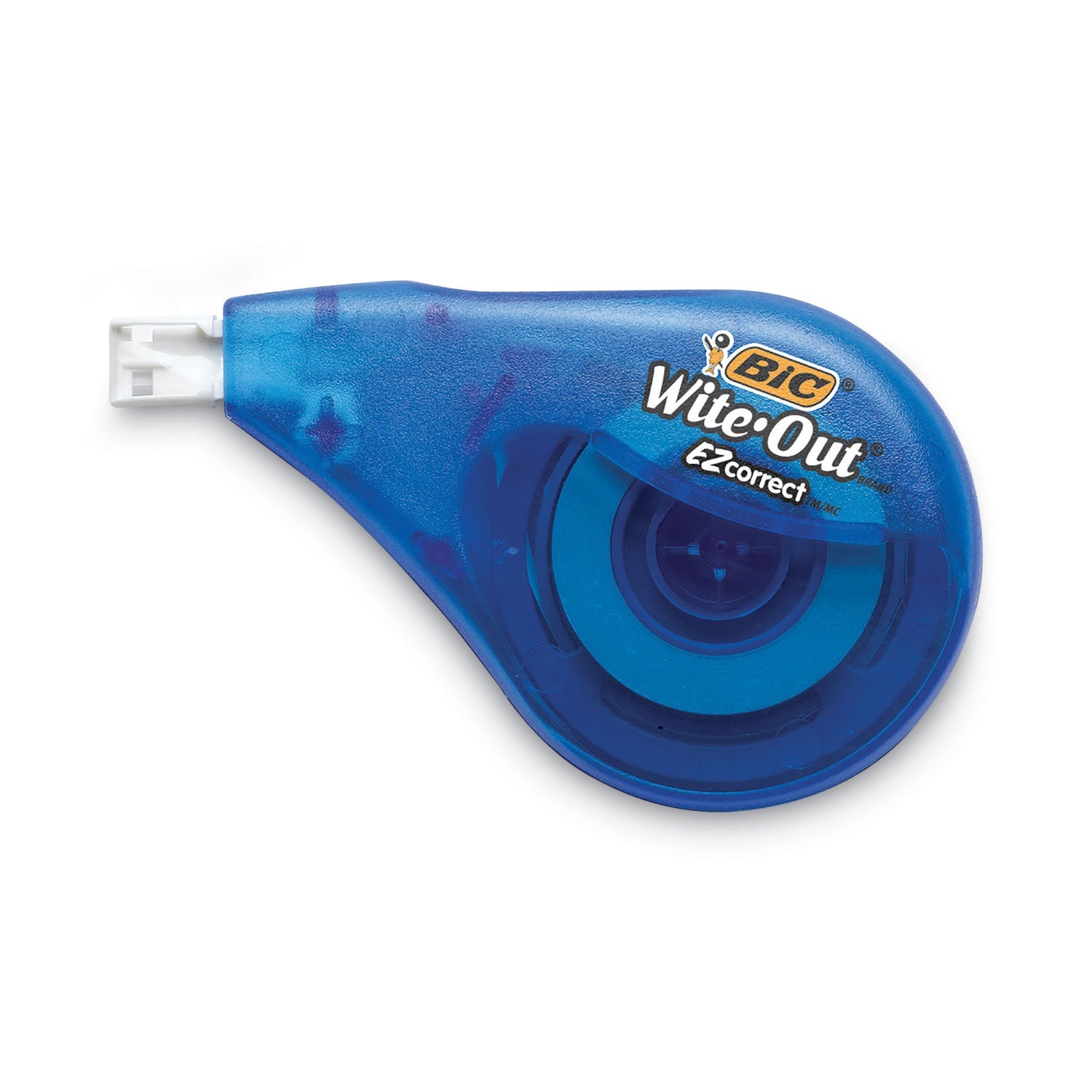 BIC® Wite-Out EZ Correct Correction Tape Value Pack, Non-Refillable, Randomly Assorted Applicator Colors, 0.17" x 472", 18/Pack