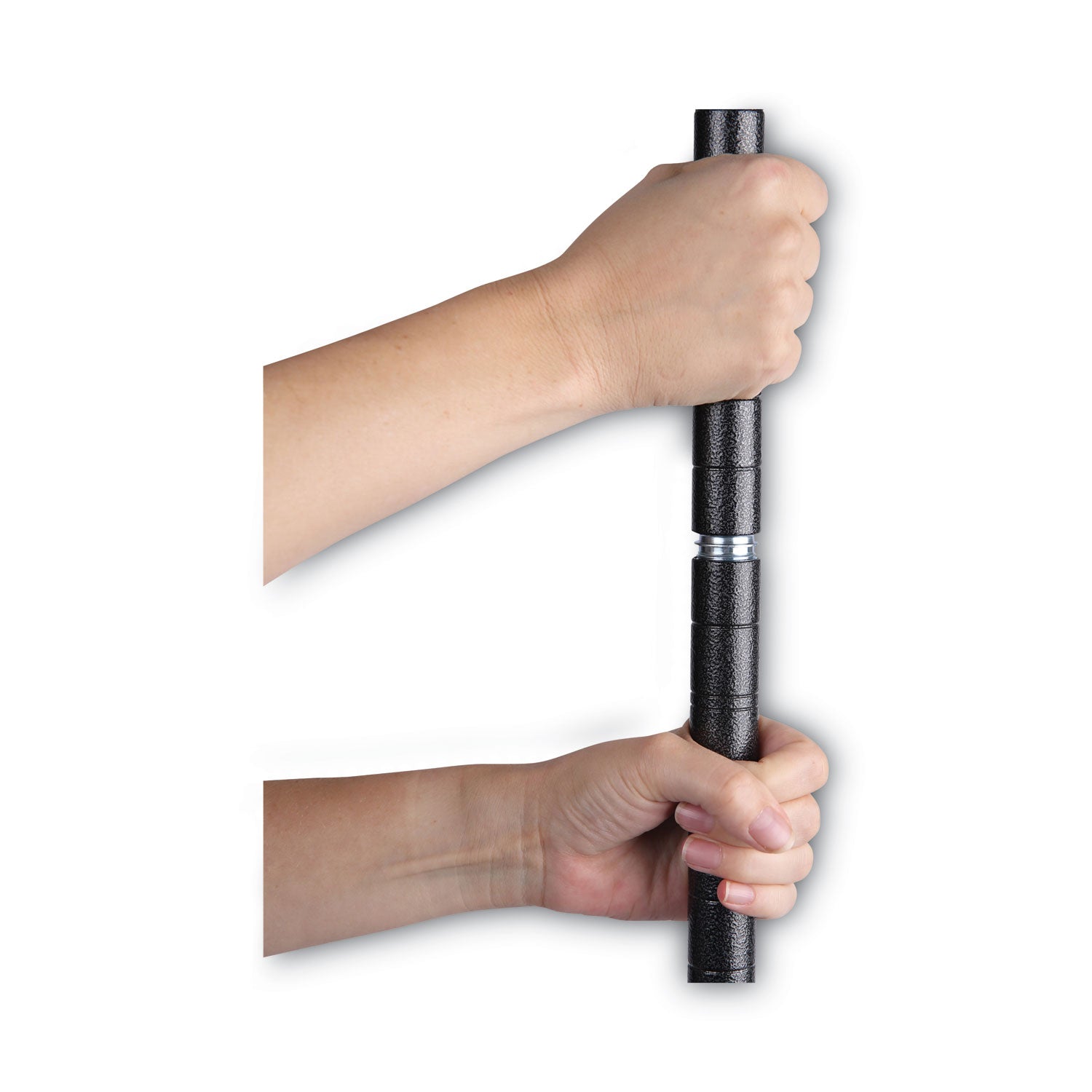 Alera® Nsf Certified 6-Shelf Wire Shelving Kit, 48w X 18d X 72h, Black Anthracite