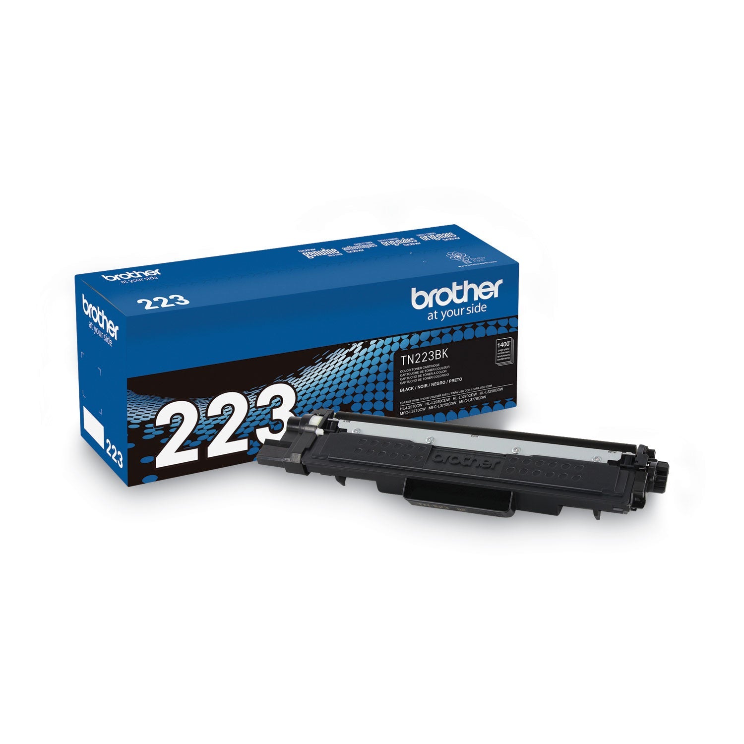TN223BK Toner | Brother | Black, 1400-Yield