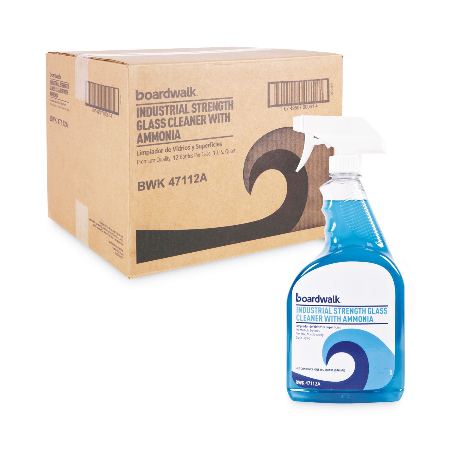 Industrial Strength Glass Cleaner With Ammonia