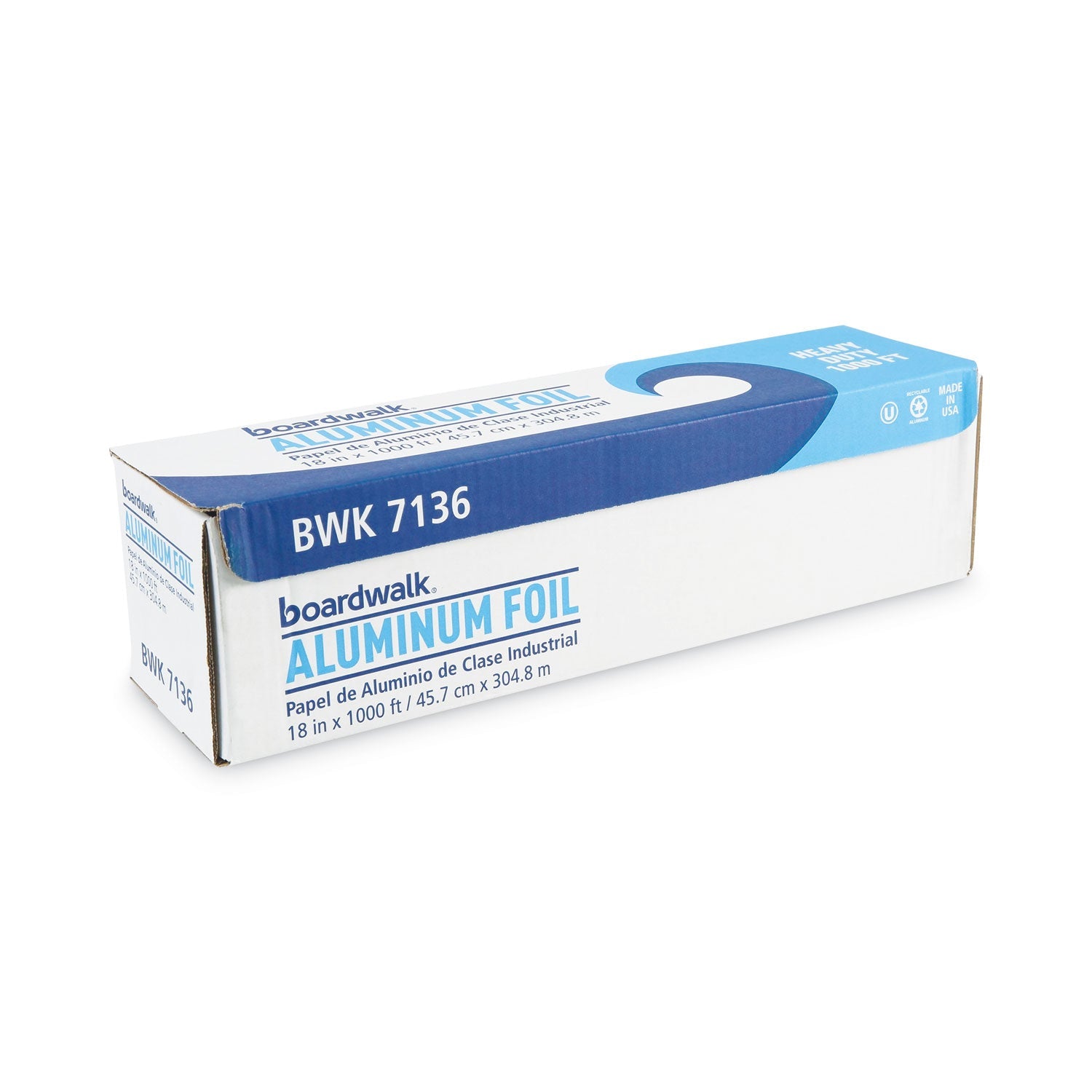 Heavy-Duty Aluminum Foil Roll | 18" x 1000 ft