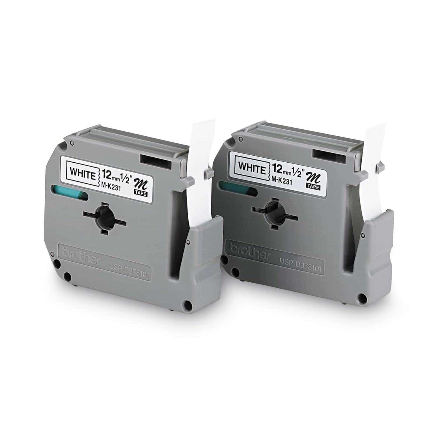 Brother P-Touch M Series Tape Cartridges | 2/Pack