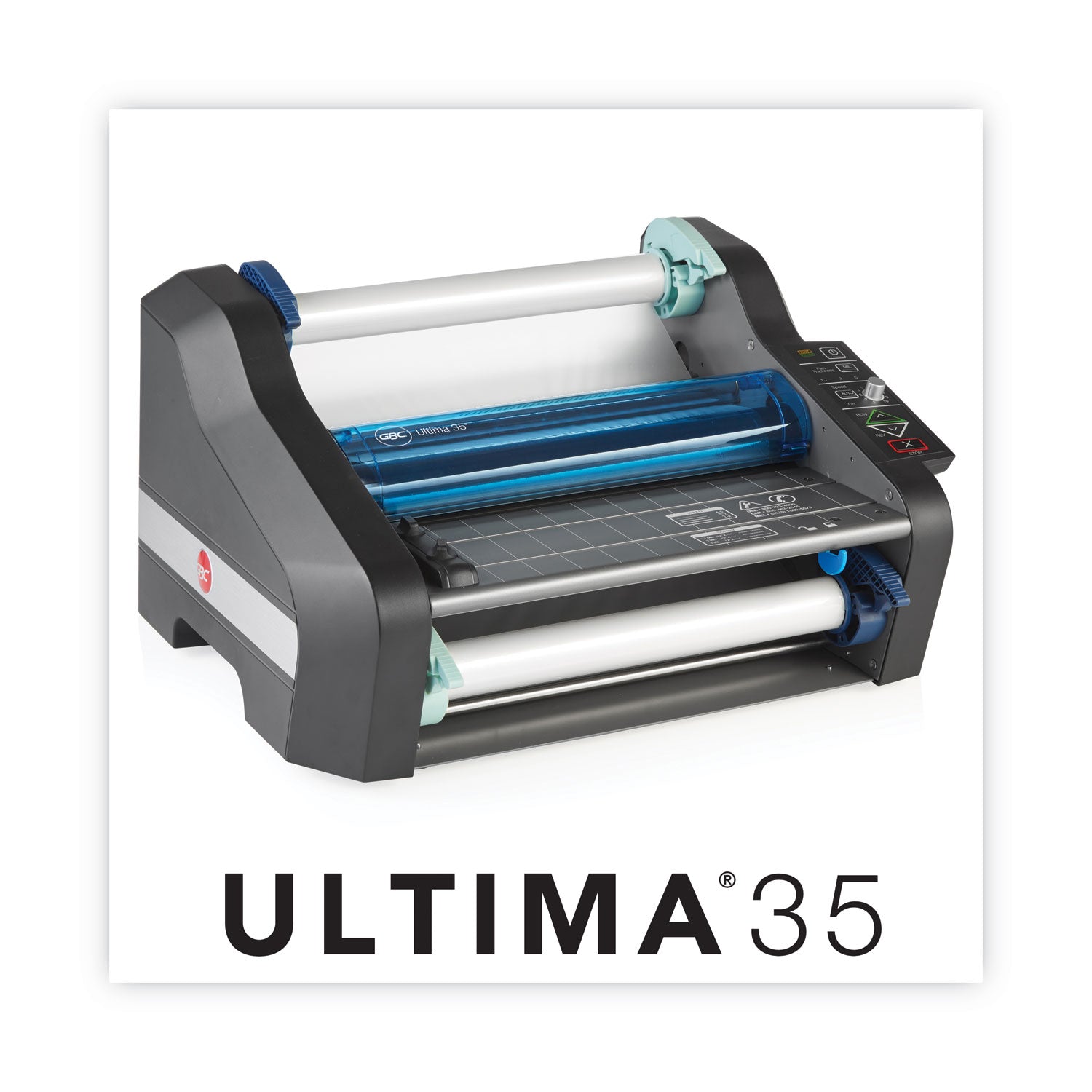 GBC® Ultima 35 EZload Thermal Roll Laminator, 12" Max Document Width, 5 mil Max Document Thickness - Bloom Skins