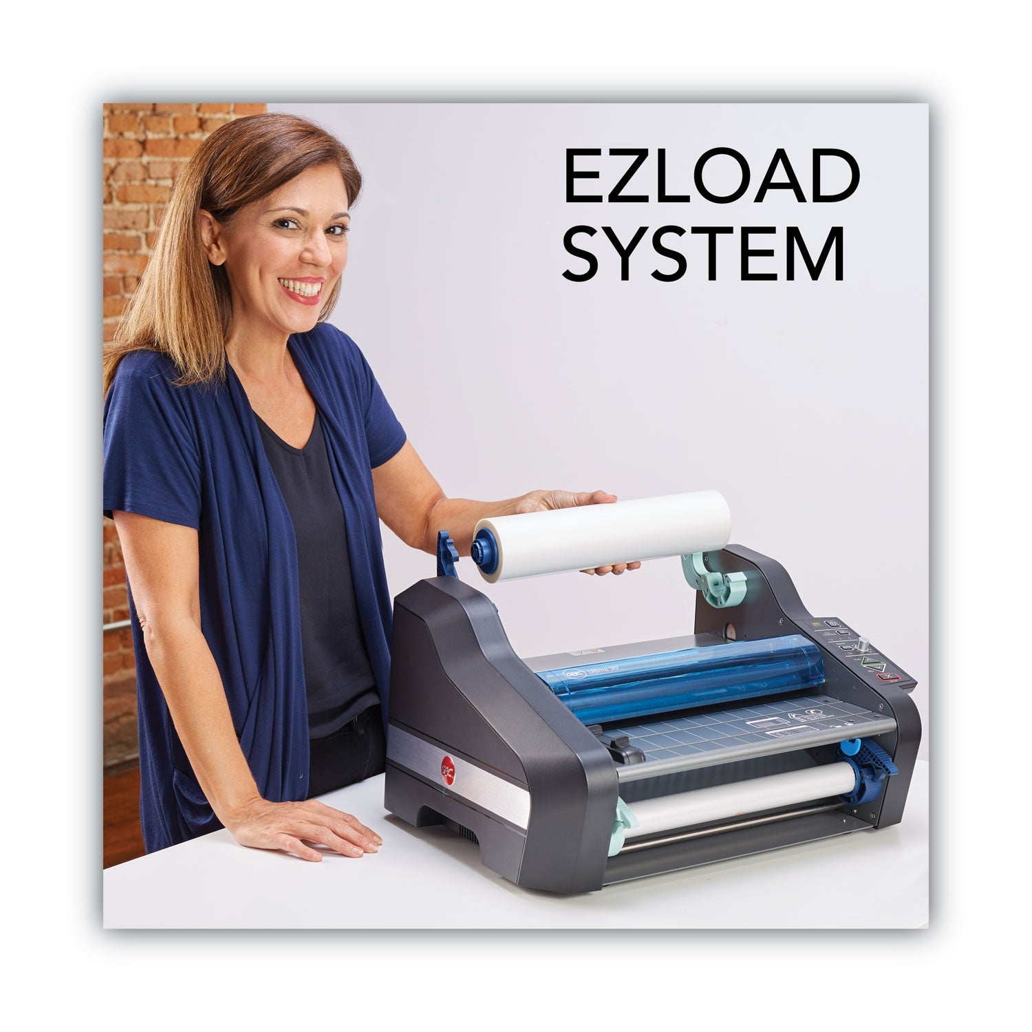 GBC® Ultima 35 EZload Thermal Roll Laminator, 12" Max Document Width, 5 mil Max Document Thickness - Bloom Skins