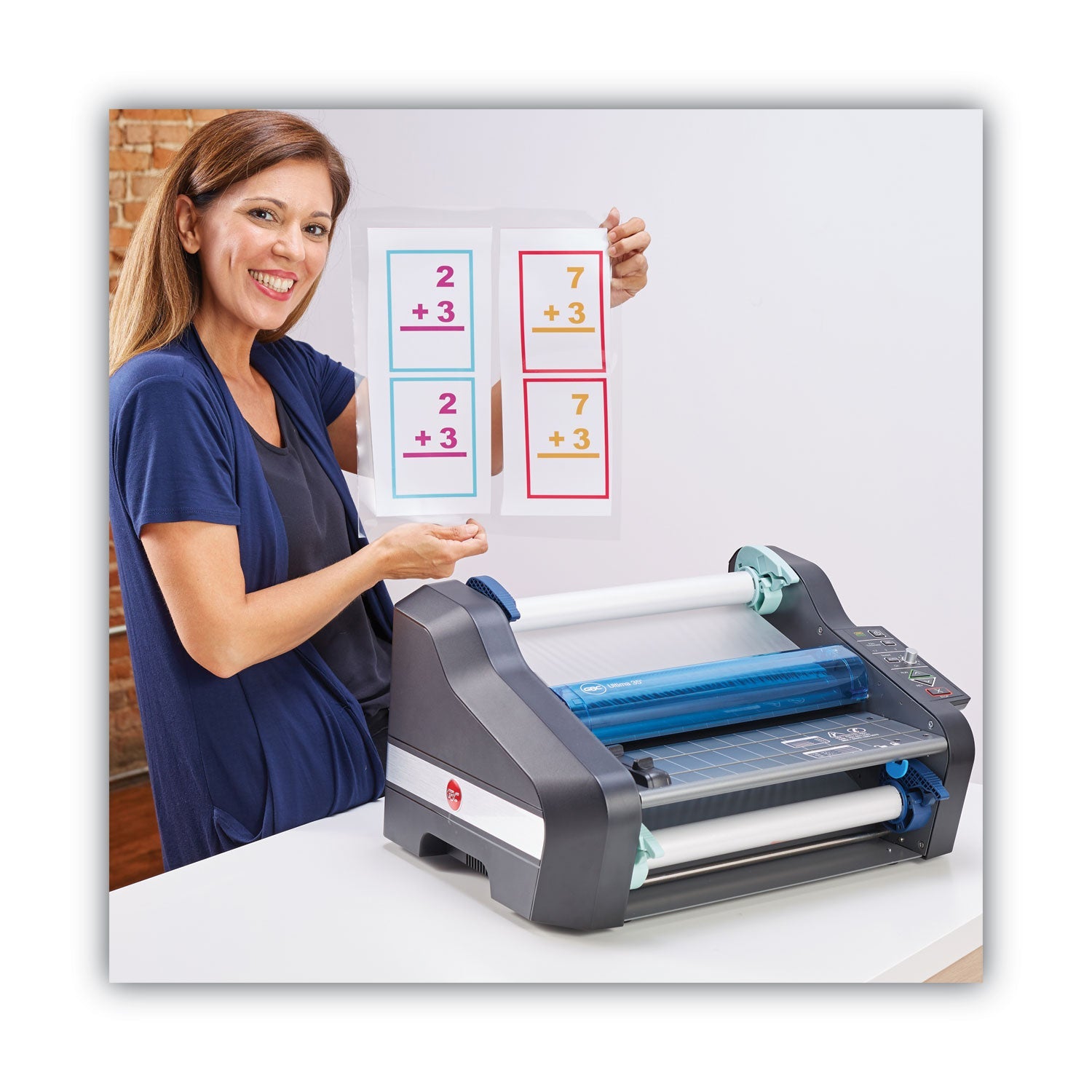 GBC® Ultima 35 EZload Thermal Roll Laminator, 12" Max Document Width, 5 mil Max Document Thickness - Bloom Skins